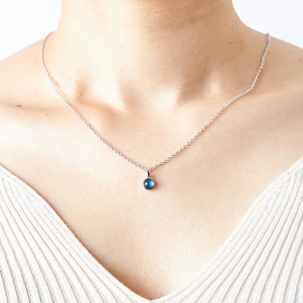 【名入れ/クリスマス限定ボックス付】ムードネックレスとテディウォーマーのセット