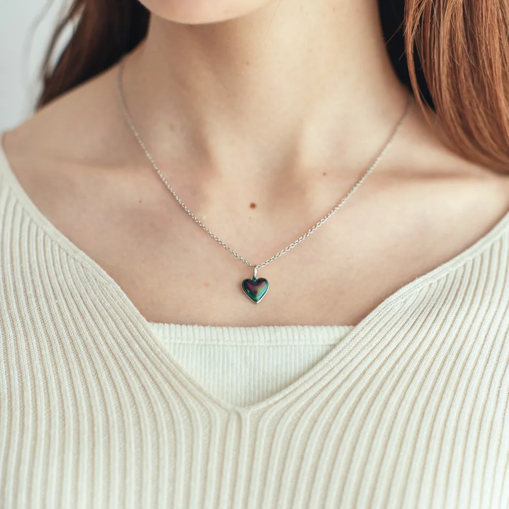 【名入れ/クリスマス限定ボックス付】ムードネックレスとテディウォーマーのセット