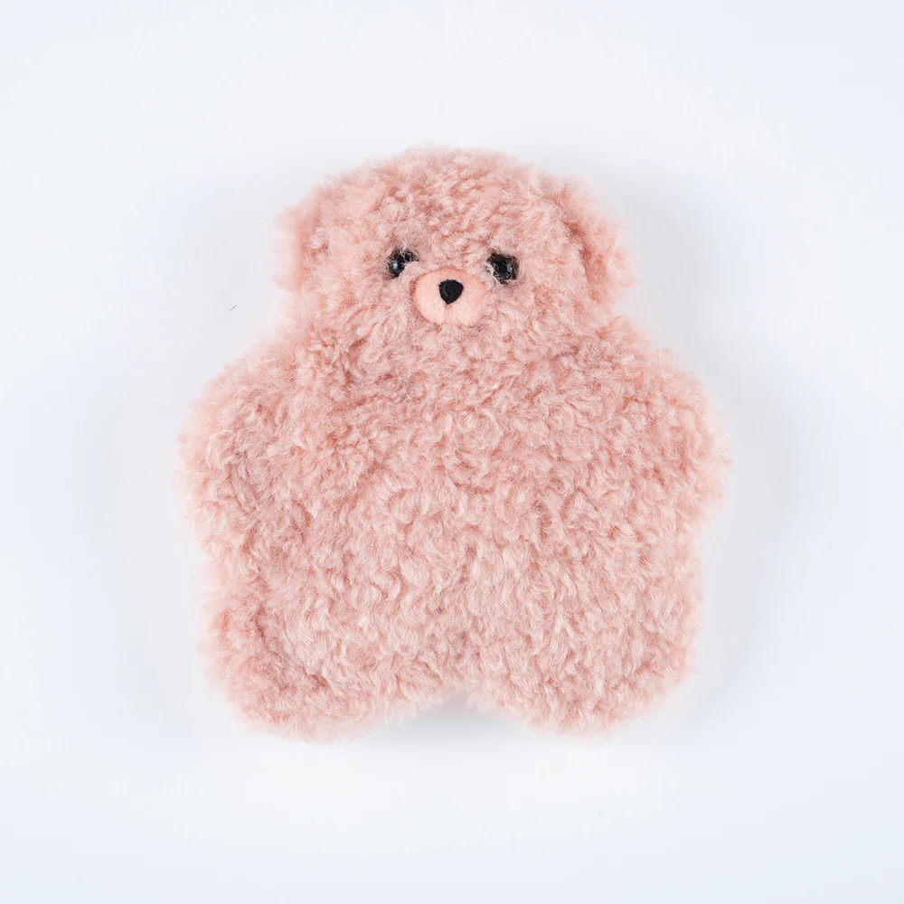 【名入れ/クリスマス限定ボックス付】ムードネックレスとテディウォーマーのセット