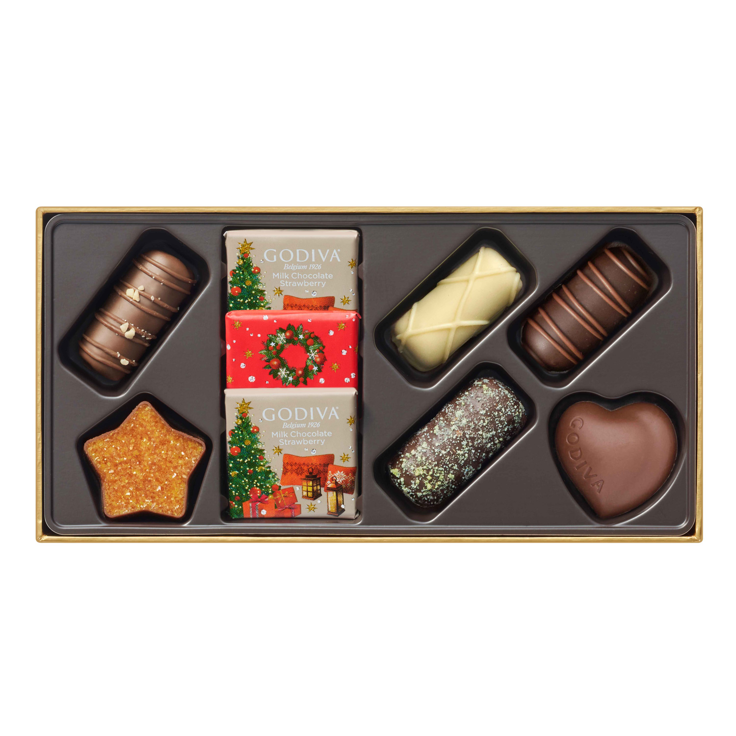 【クリスマス限定ボックス付】選べるクリスマス限定チョコとホットアイマスクのセット