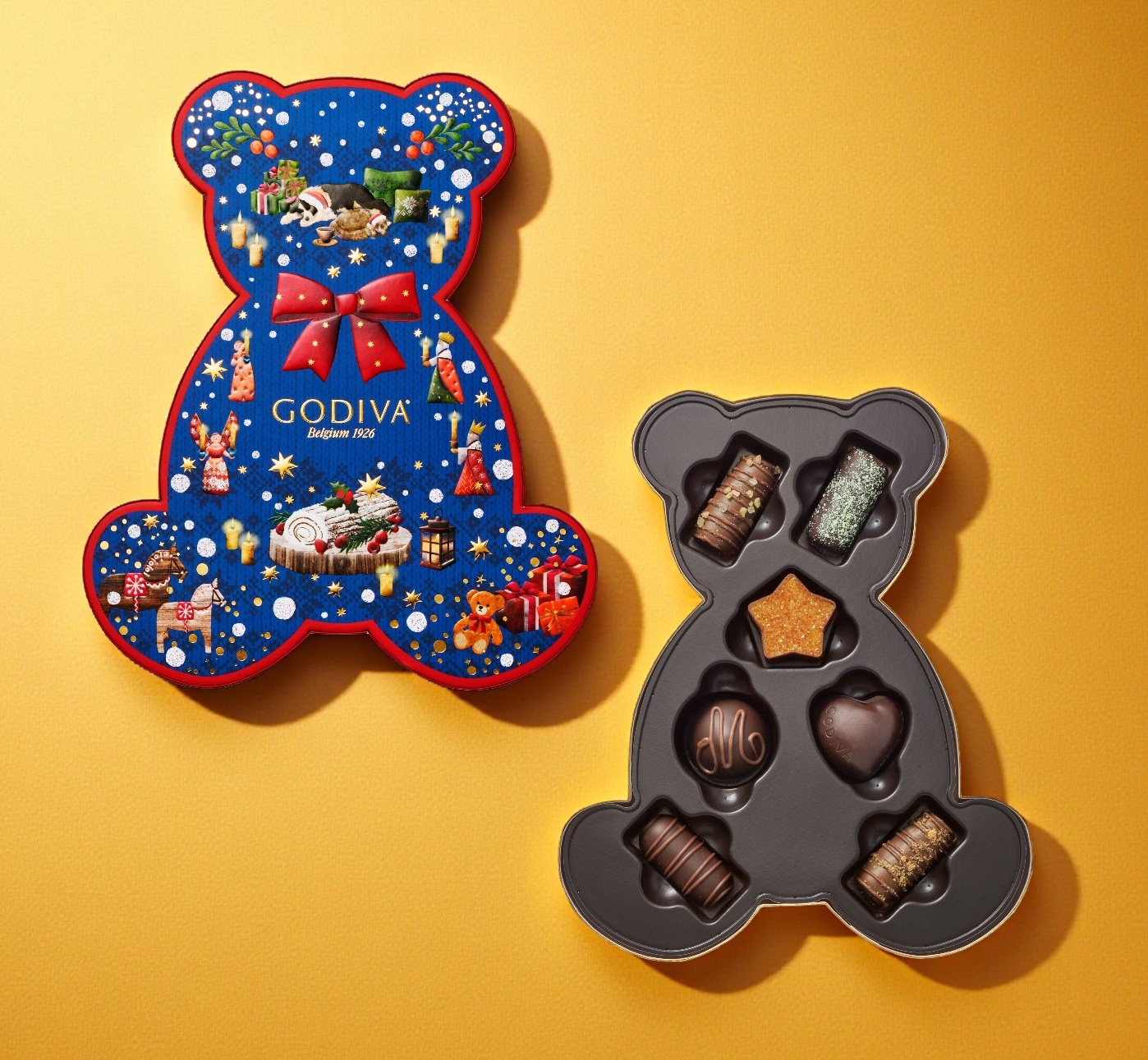 【クリスマス限定ボックス付】選べるクリスマス限定チョコとホットアイマスクのセット