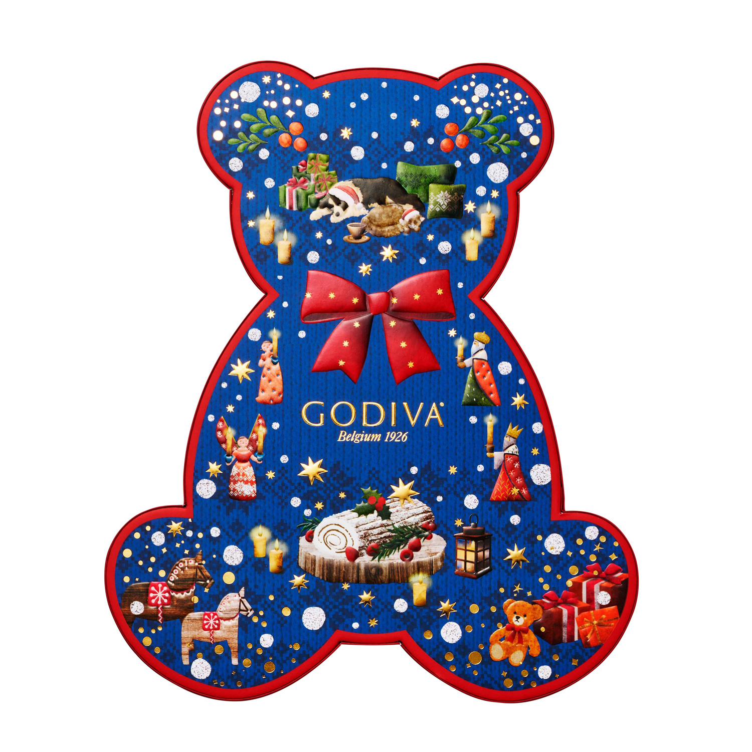 【クリスマス限定ボックス付】選べるクリスマス限定チョコとホットアイマスクのセット