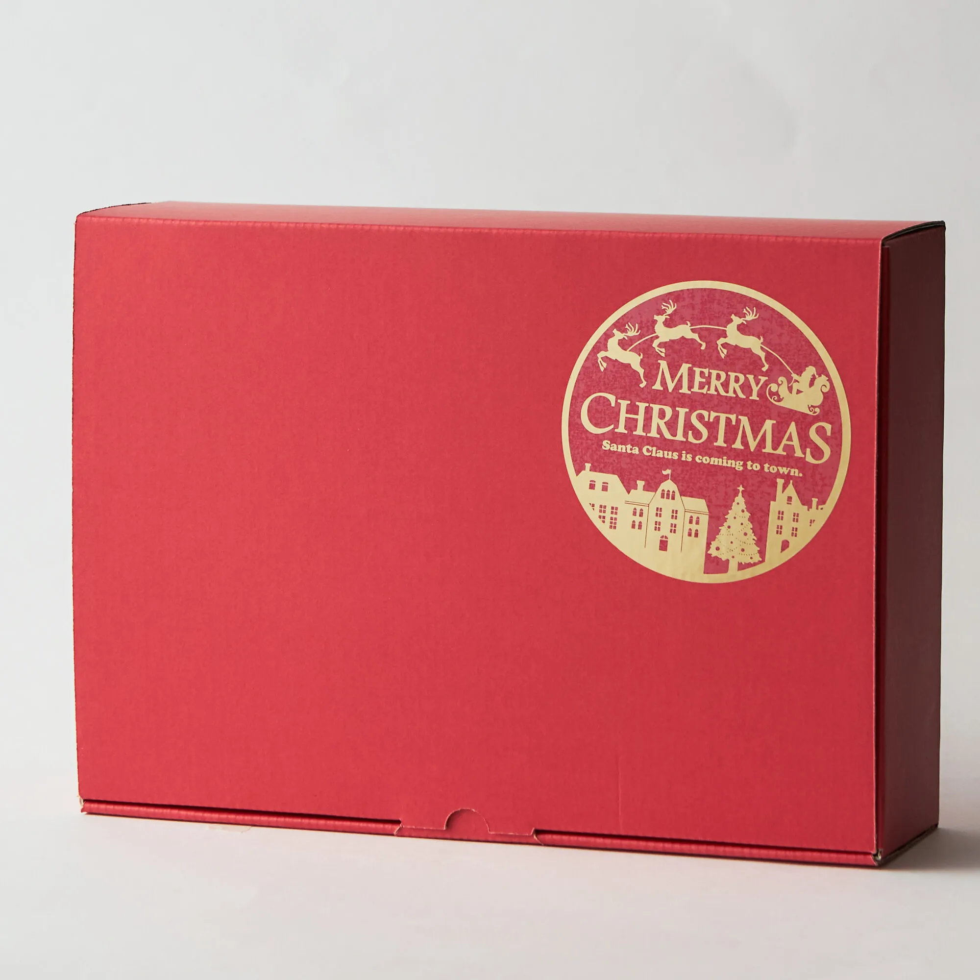 【クリスマス限定ボックス付】手袋とクリスマスチョコのセット※メンズorレディース選択可能