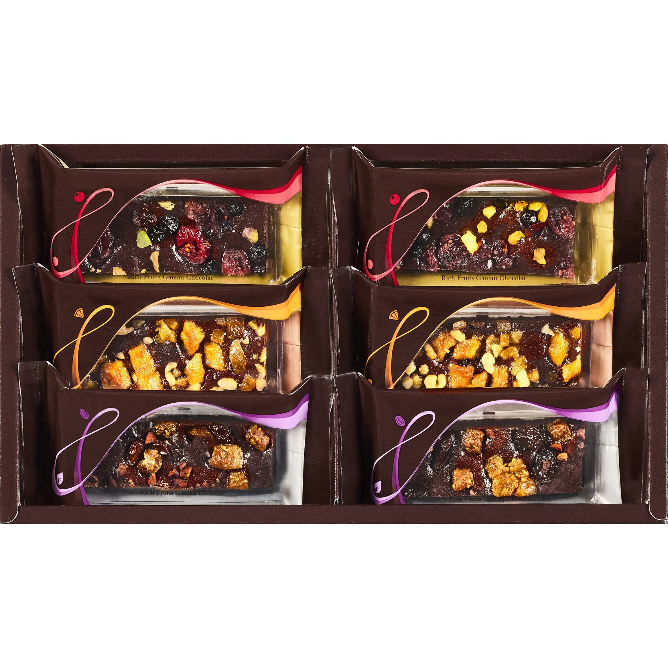 【クリスマス限定ラッピング付】クリスマスベアとフルーツたっぷりブラウニーのセット