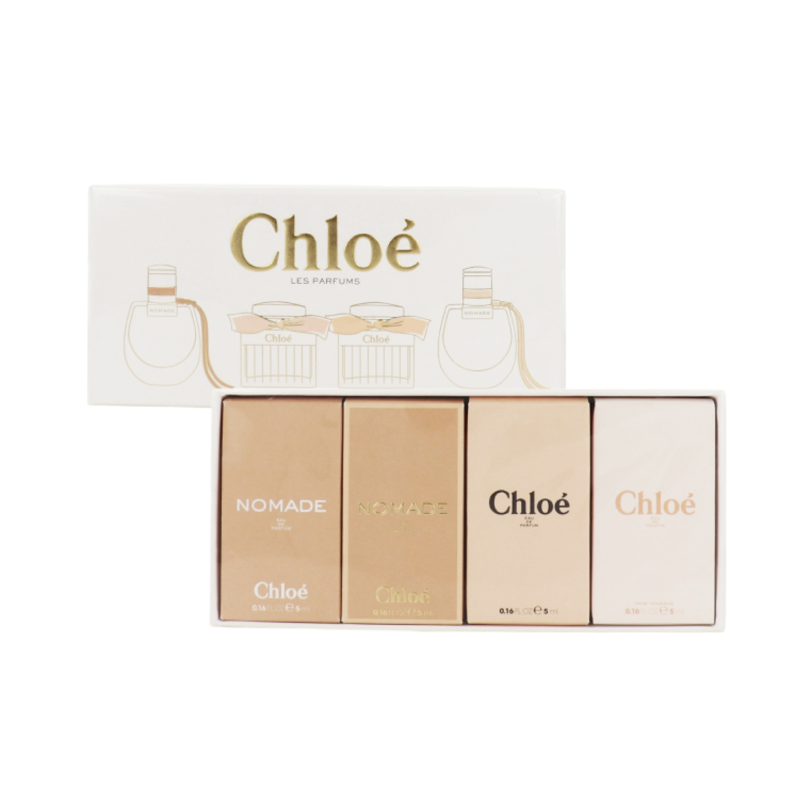 クロエ ミニセット N10 5mlx4 （クロエEDP/ローズタンジェリンEDT/ノマドEDP/ノマドEDT）