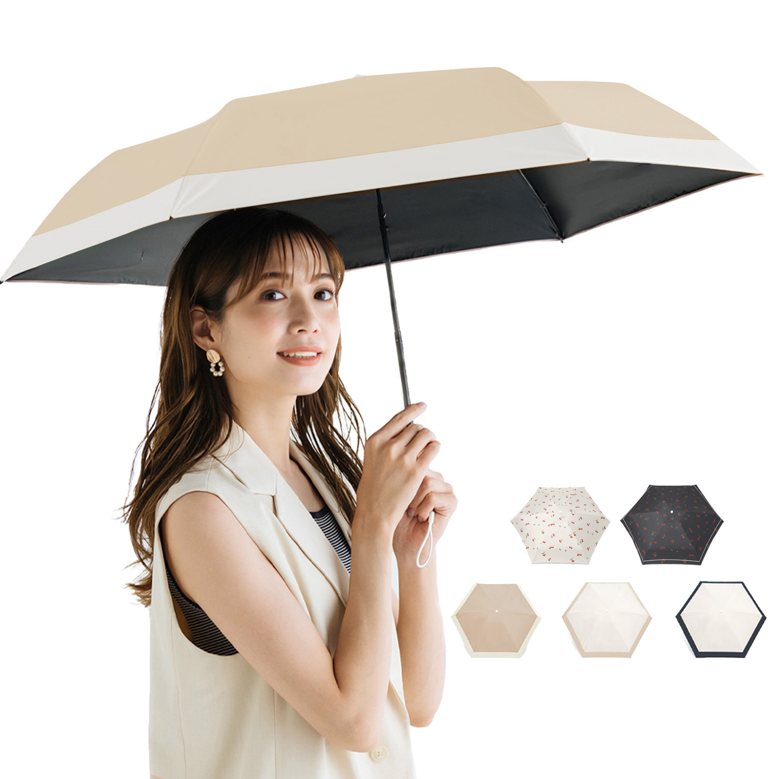 晴雨兼用超軽量折りたたみ日傘【99.9％完全遮光】 | 一木良品（イチボクリョウヒン）のプレゼント・ギフト通販 | TANP（タンプ）