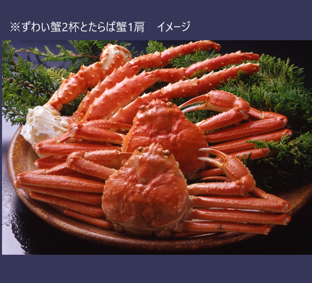 【合計3kg超】SZ503T802 ボイルずわい蟹1.5kg・たらば蟹1.6kgセット