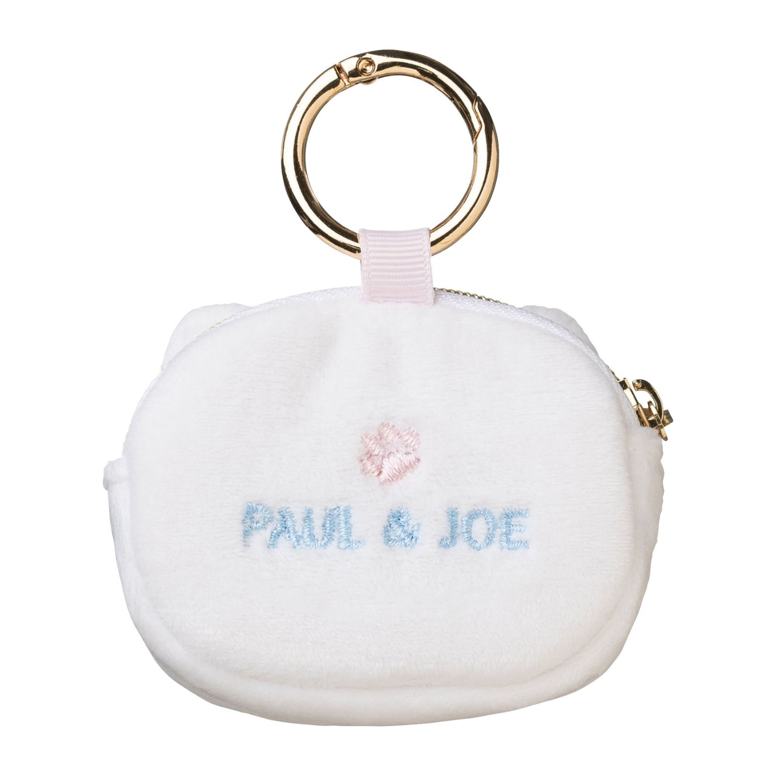 ヌネット/ジプシーのネコフェイスミニポーチ・S｜カラビナ付き