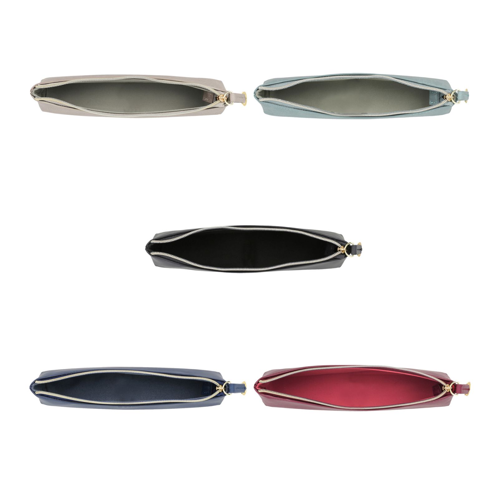 【全5色】リアコ ペンケース｜シンプルで高見えデザイン