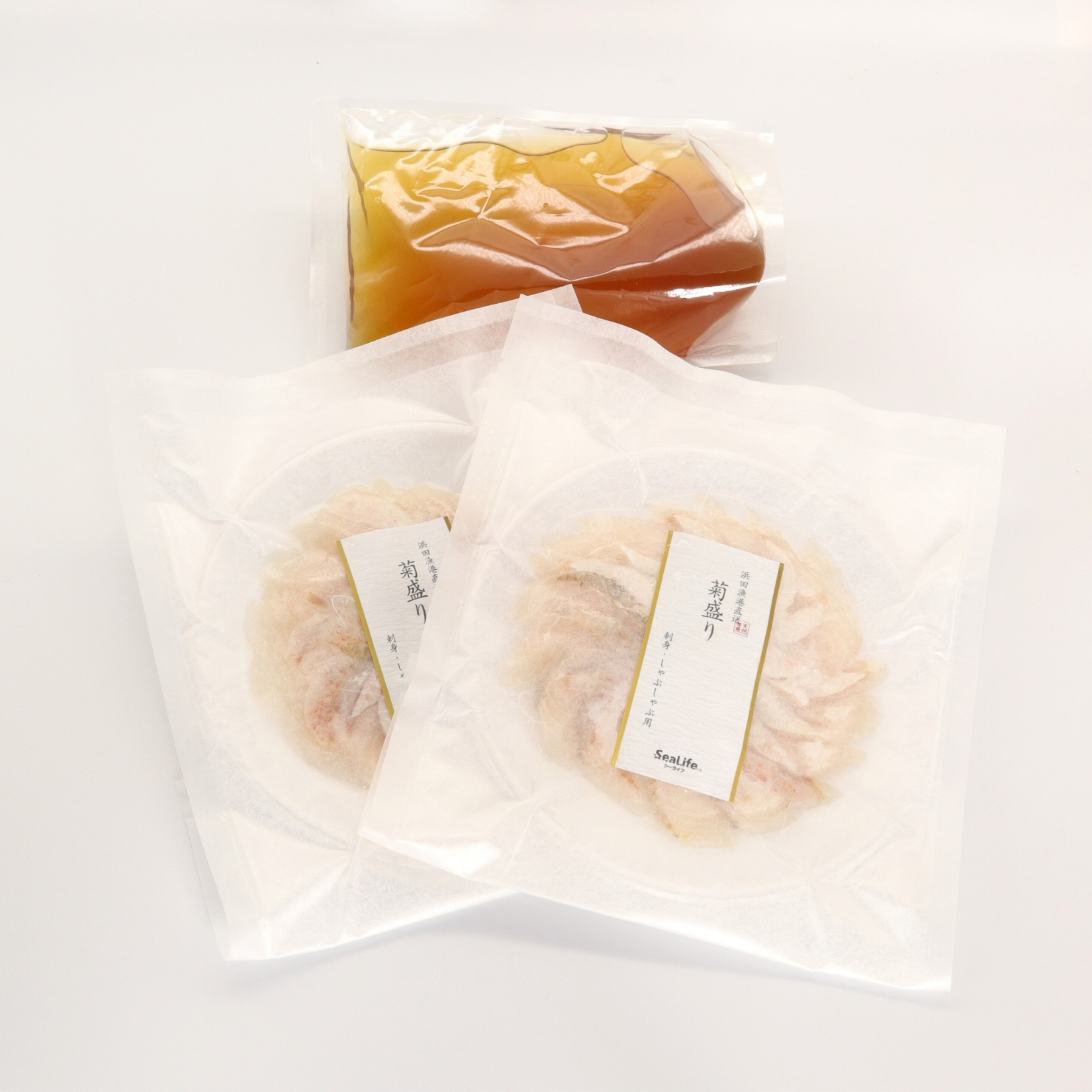 のどぐろしゃぶしゃぶ鍋セット　2人前