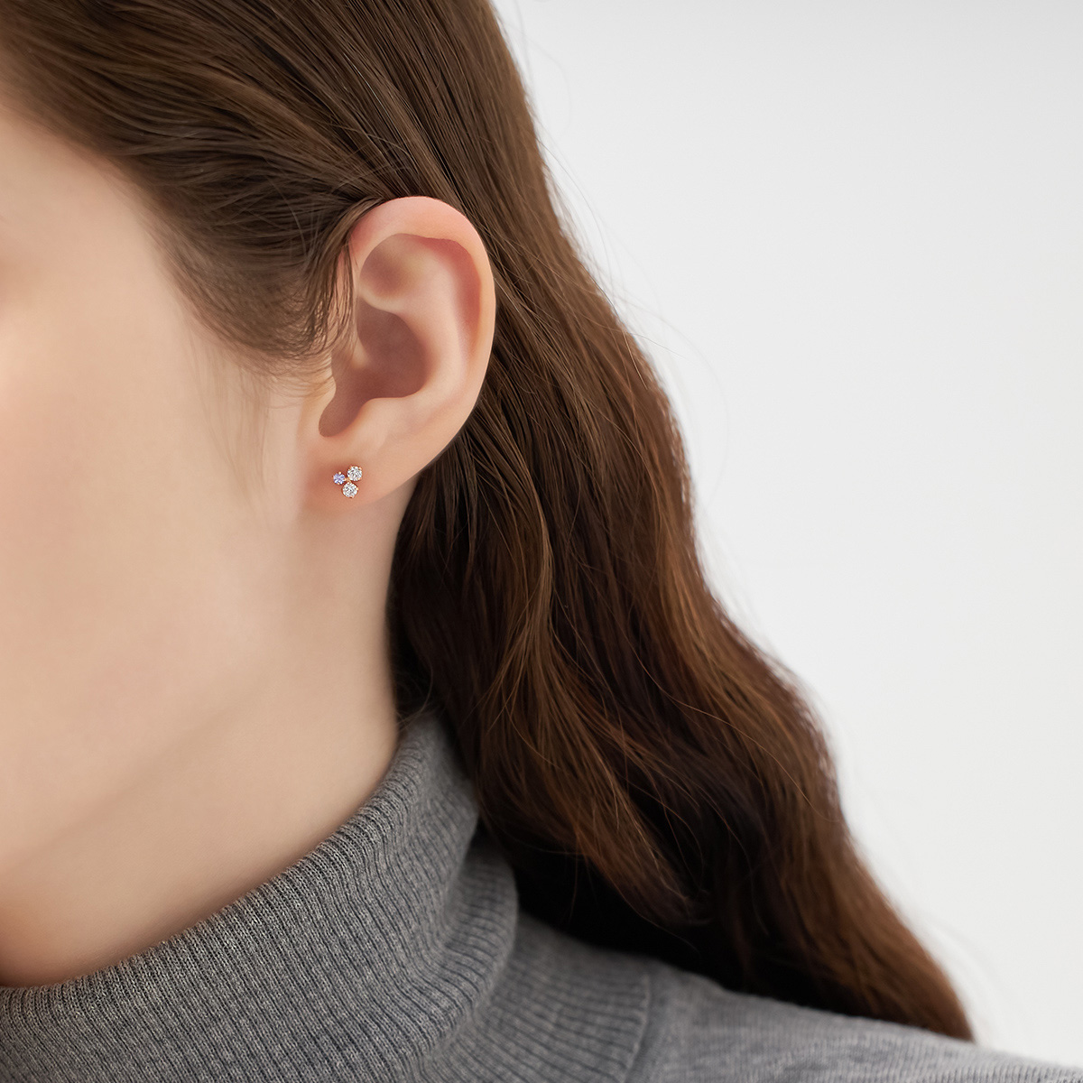 【12月誕生石】K10ピンクゴールド ピアス