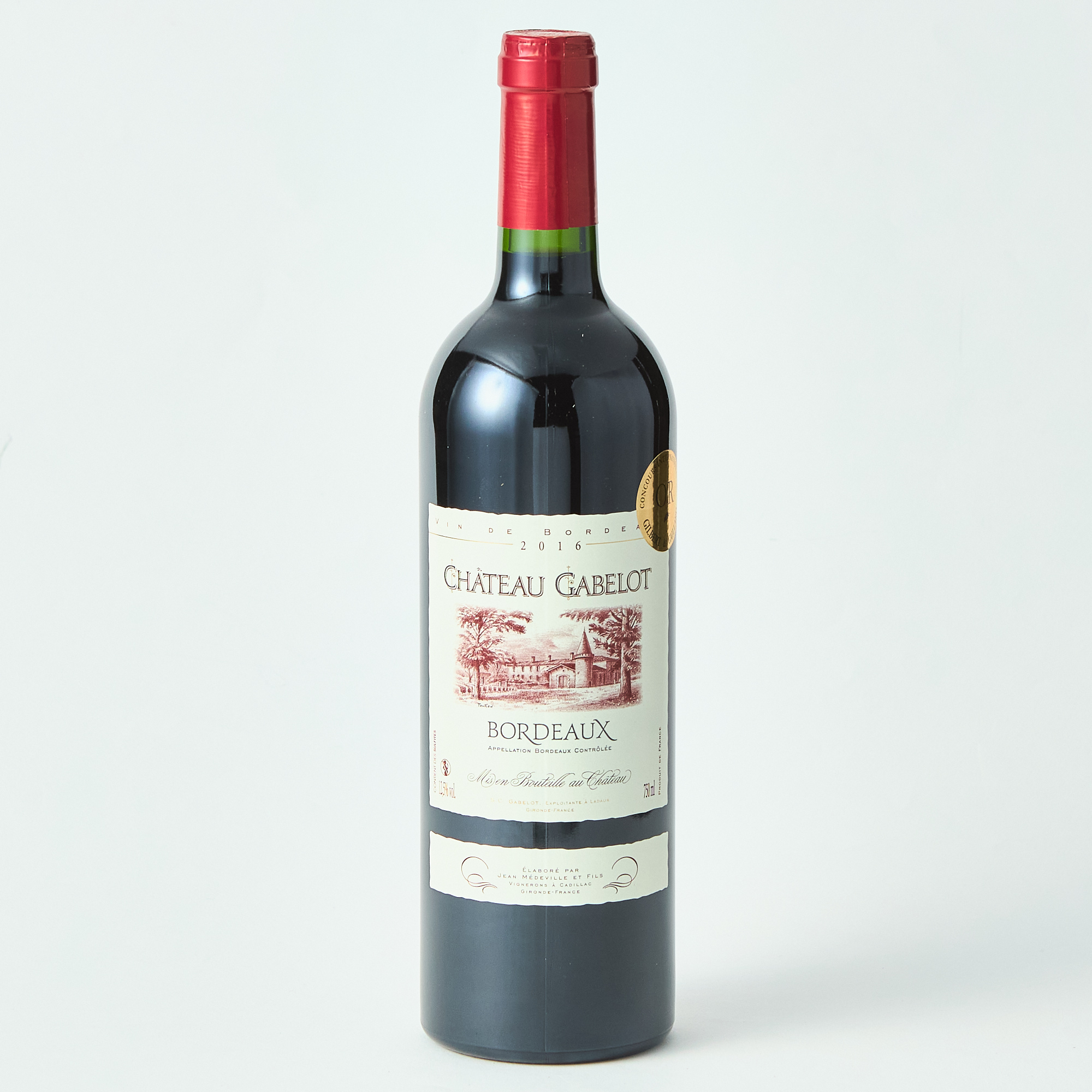 【タンプ限定】飲み頃　２０１６年　金賞ボルドー赤ワイン３本セット 