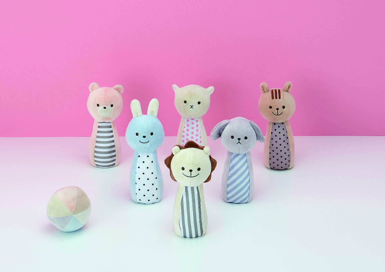 【出産祝い】カタログギフト "Baby"とマシュマロボウリングセット