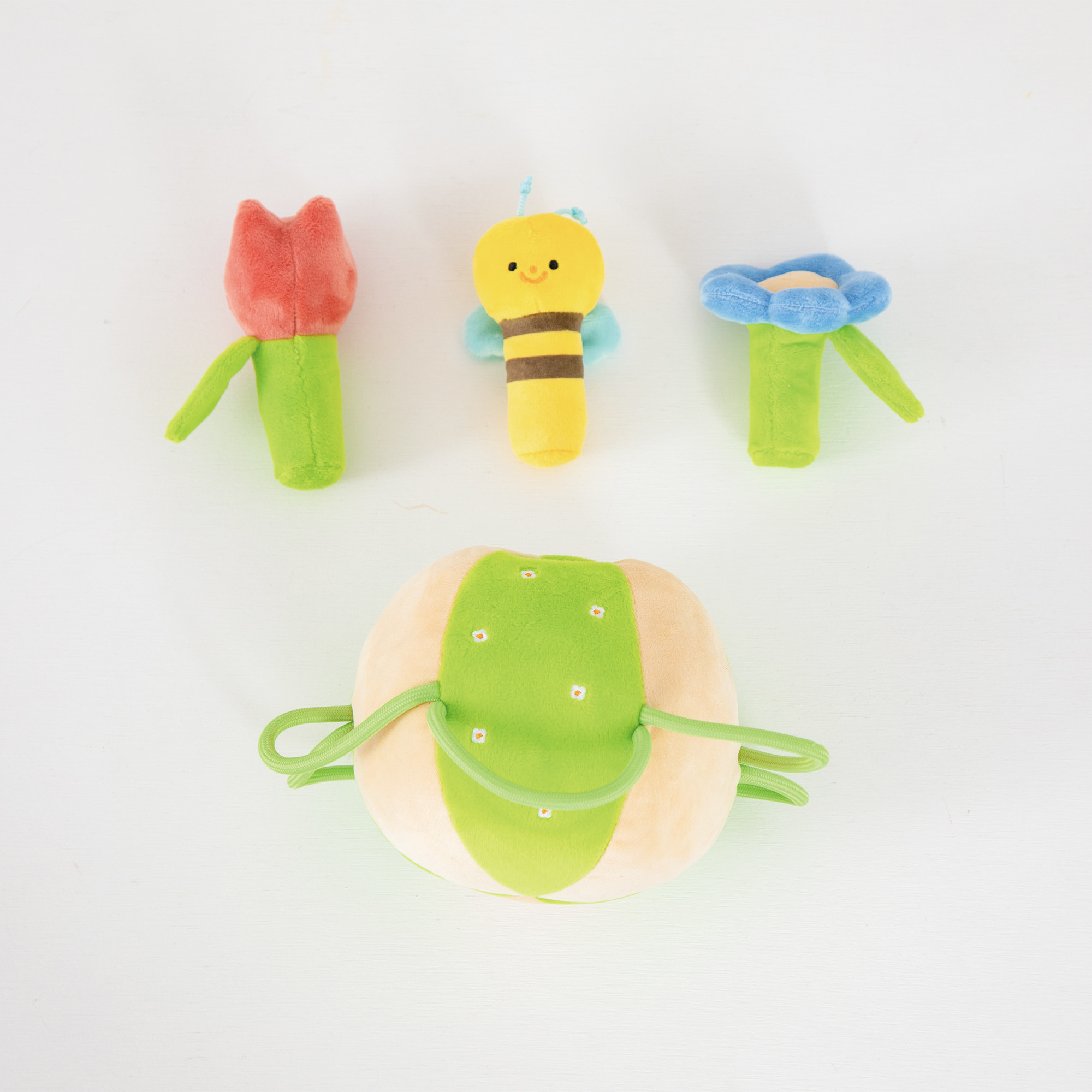 ふりふりみつばち&フード付きバスタオルセット