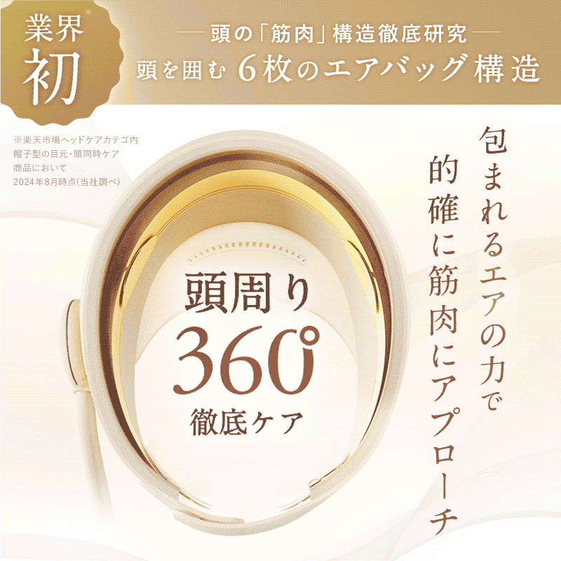 温熱＆加圧で極上のヘッドリラクゼーション＜CHILLMET＞