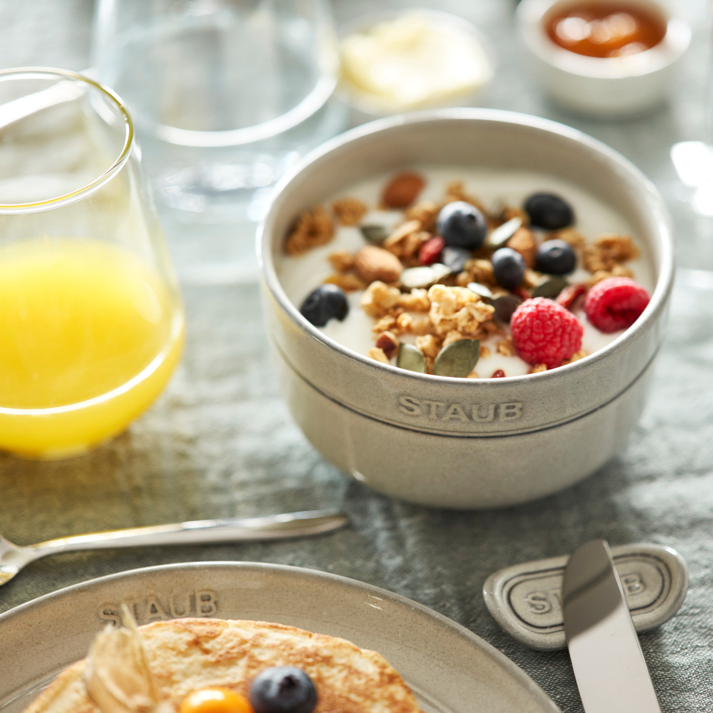 ＜ペア＞ダイニングライン ボウルセット カンパーニュ