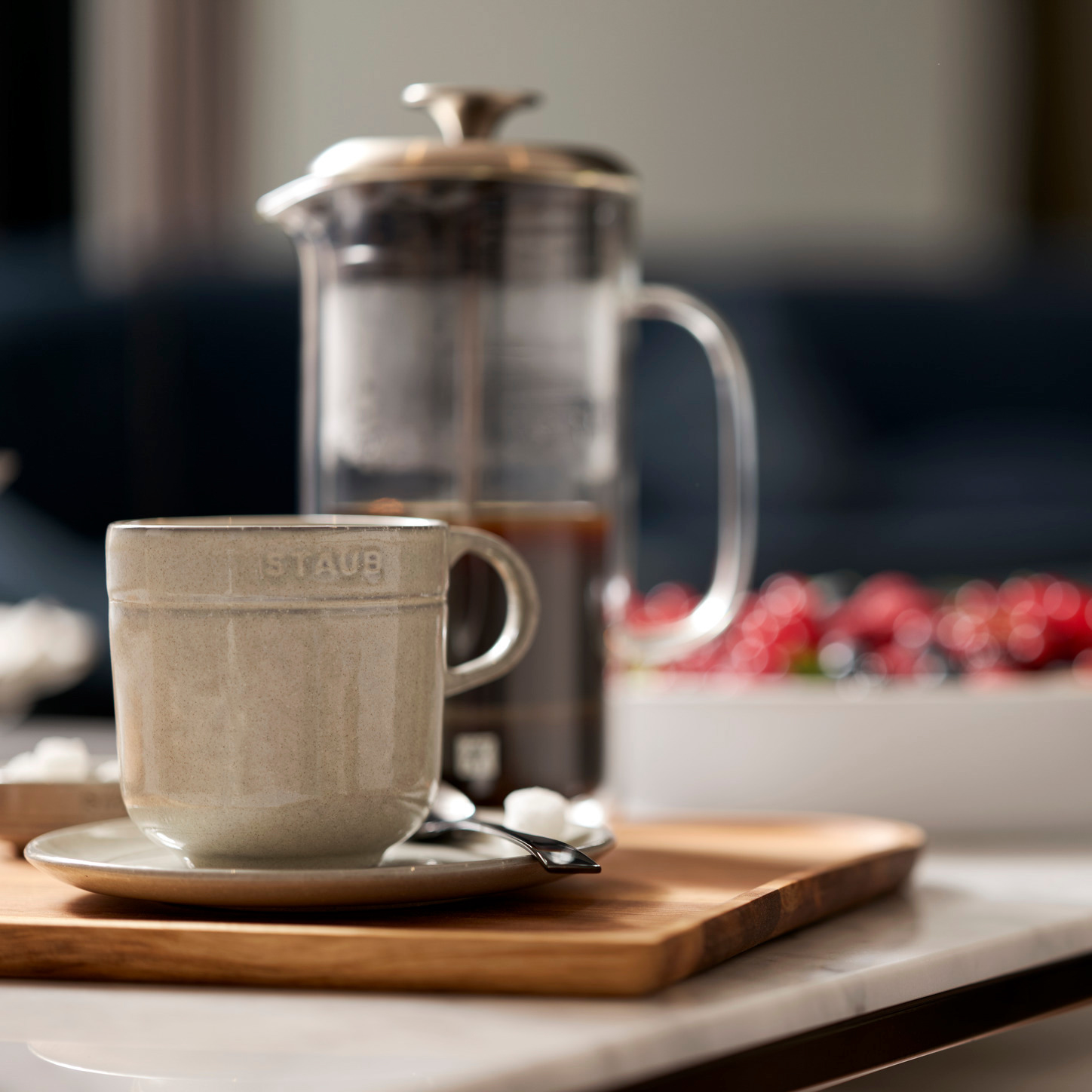 ＜ペア＞品のあるストウブマグと選べるスターバックスコーヒーのセット