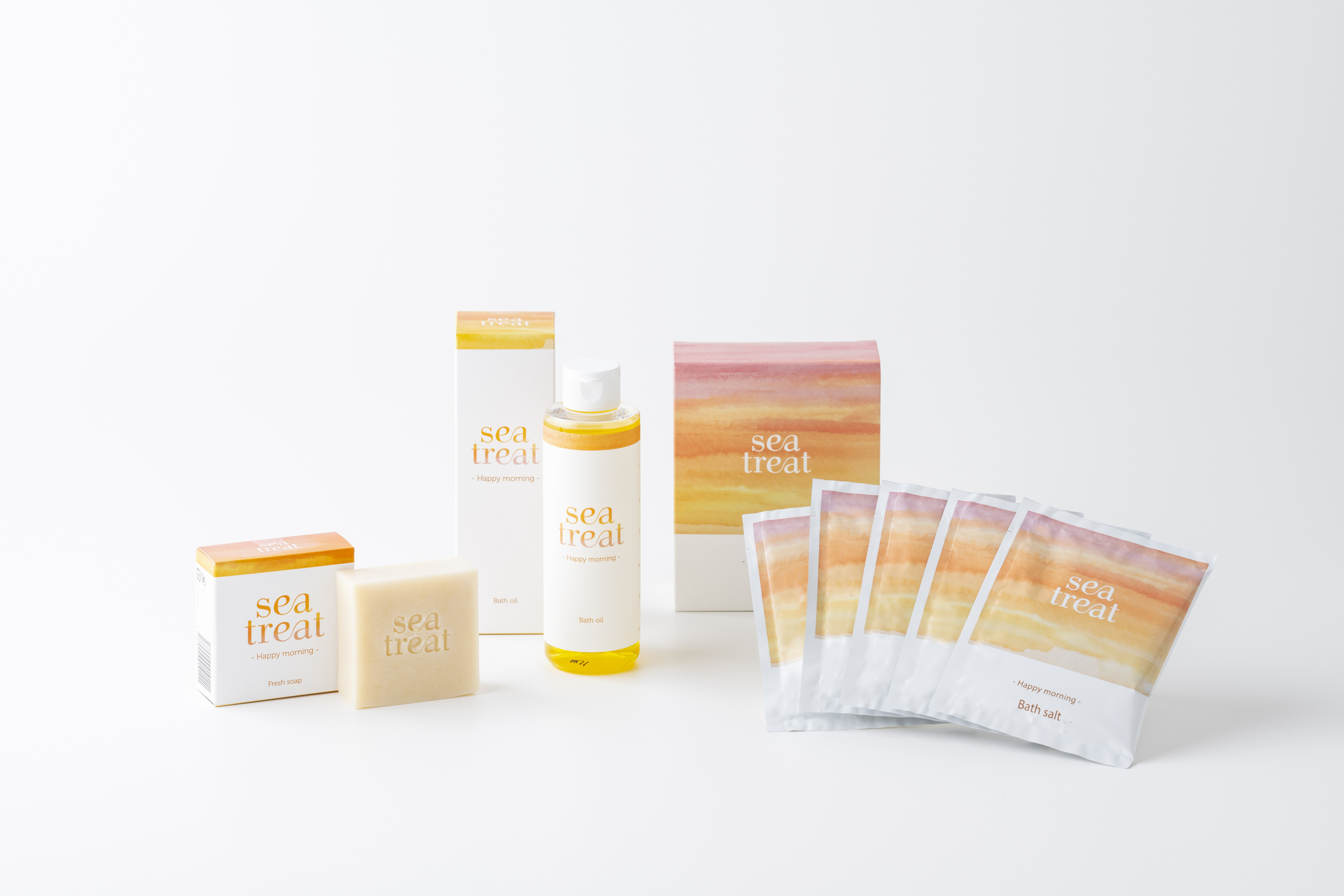 【ブランドBOX入り】For gift フルセット［バスソルト＆バスオイル＆ソープ］