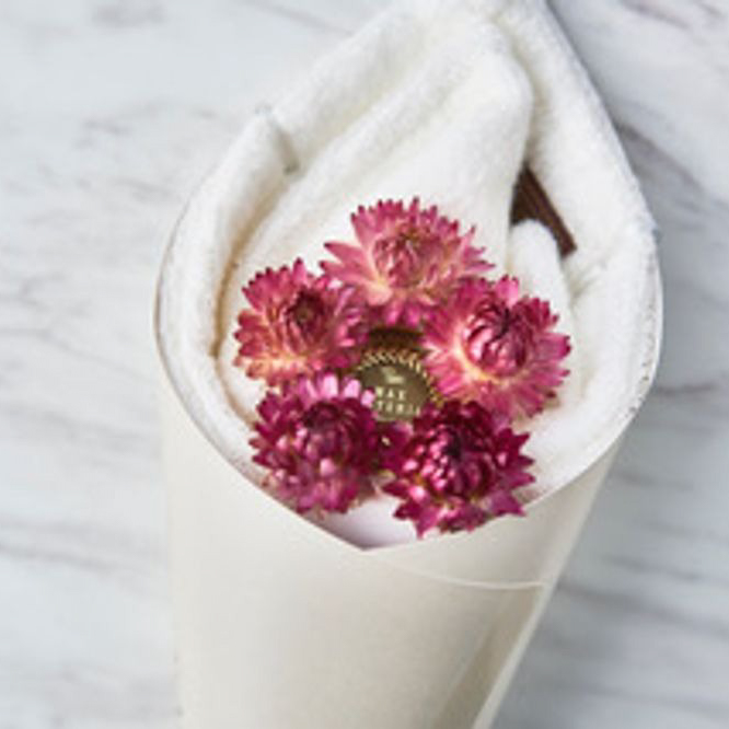 花束フェイスタオル［PEARL EDITION］