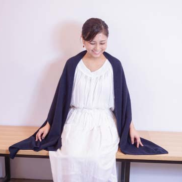 nico ストールポンチョ 贅沢なカシミヤ100% 雪国新潟の冬の到来をテーマに