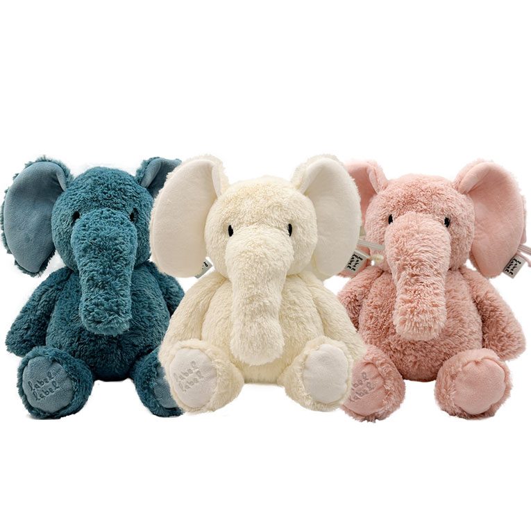 レーベルレーベル ふわふわぬいぐるみ（エレファントエリー） | LabelLabel（レーベルレーベル）のプレゼント・ギフト通販 | TANP（タンプ） ぬいぐるみ