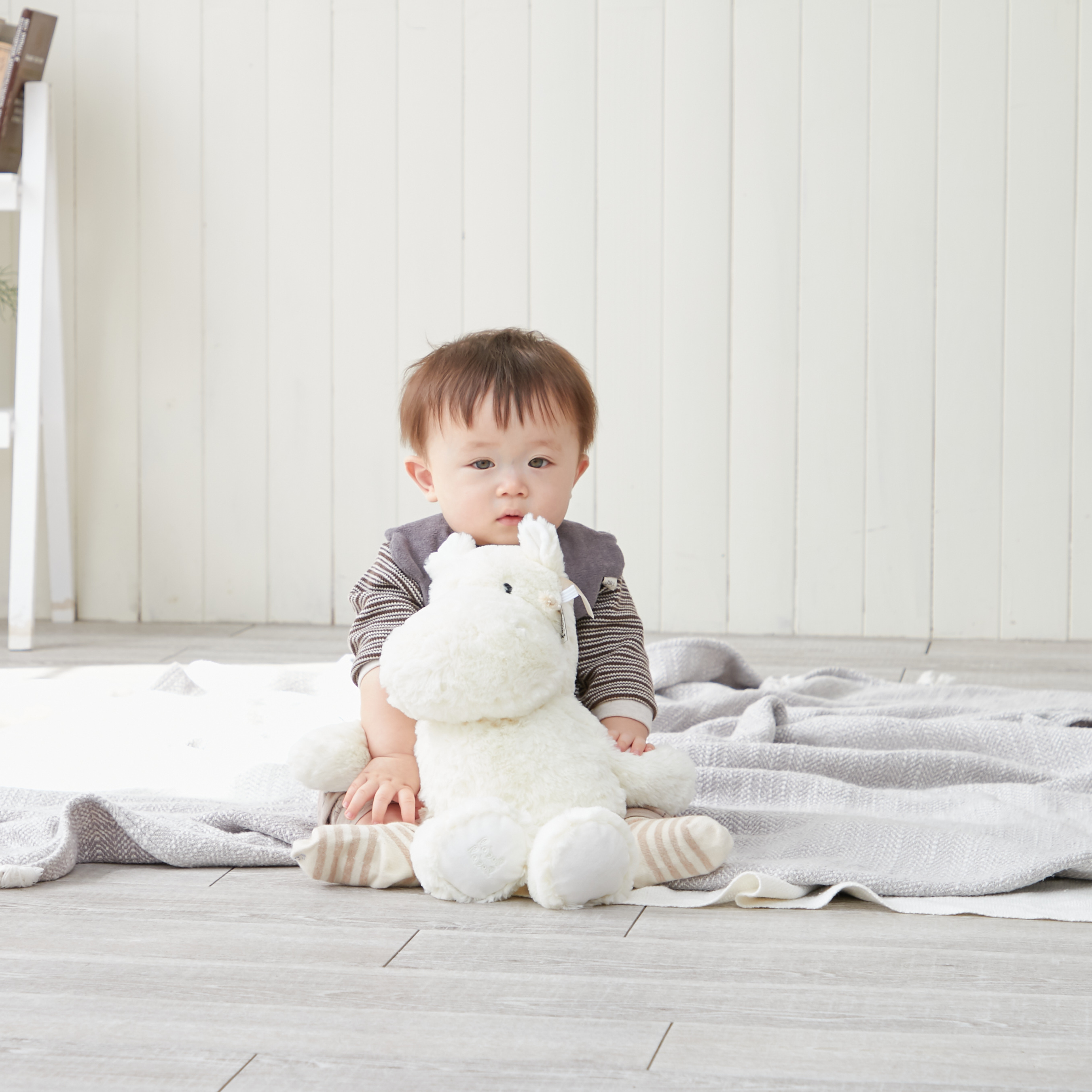 レーベルレーベル ふわふわぬいぐるみ（ヒッポーハービー）