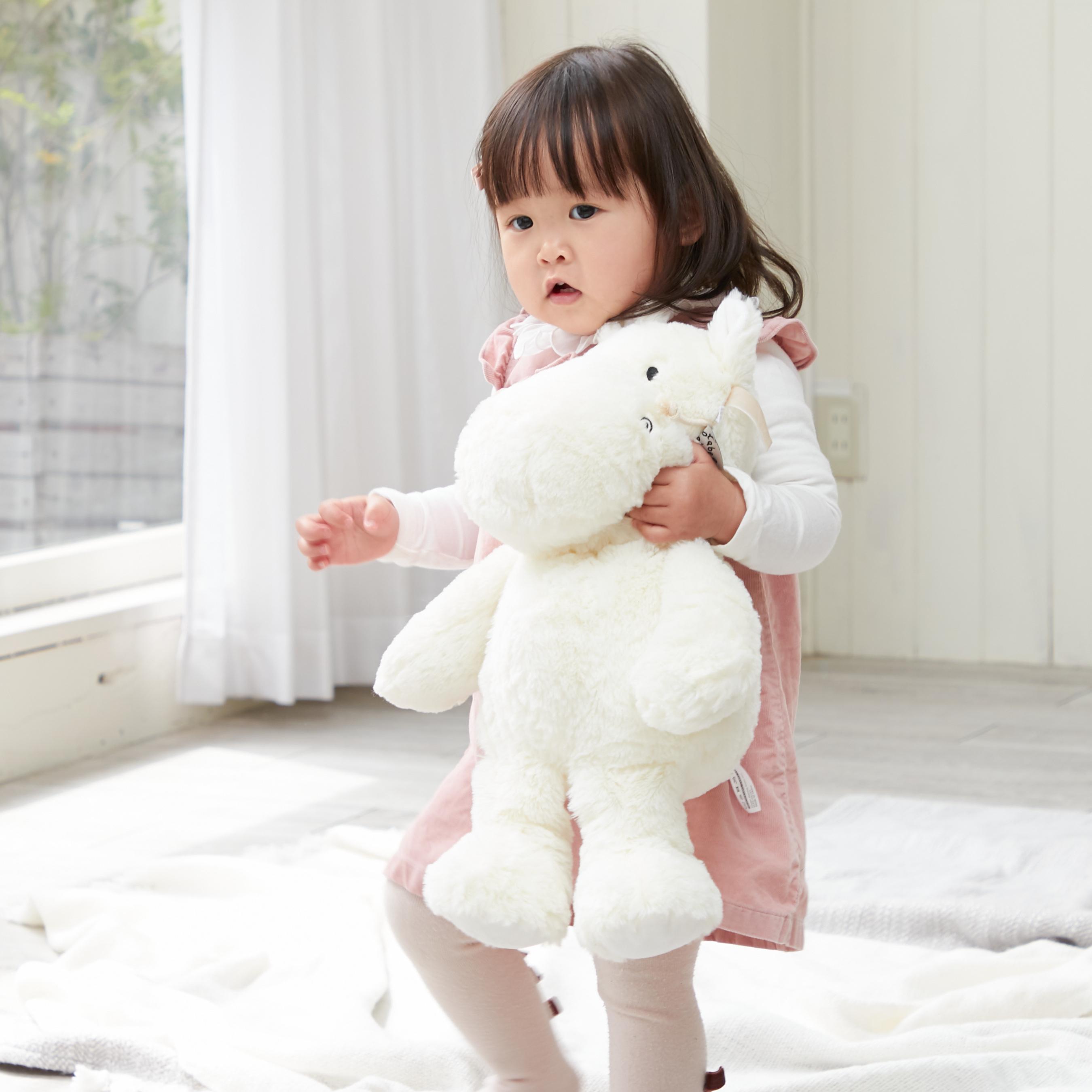 レーベルレーベル ふわふわぬいぐるみ（ヒッポーハービー）