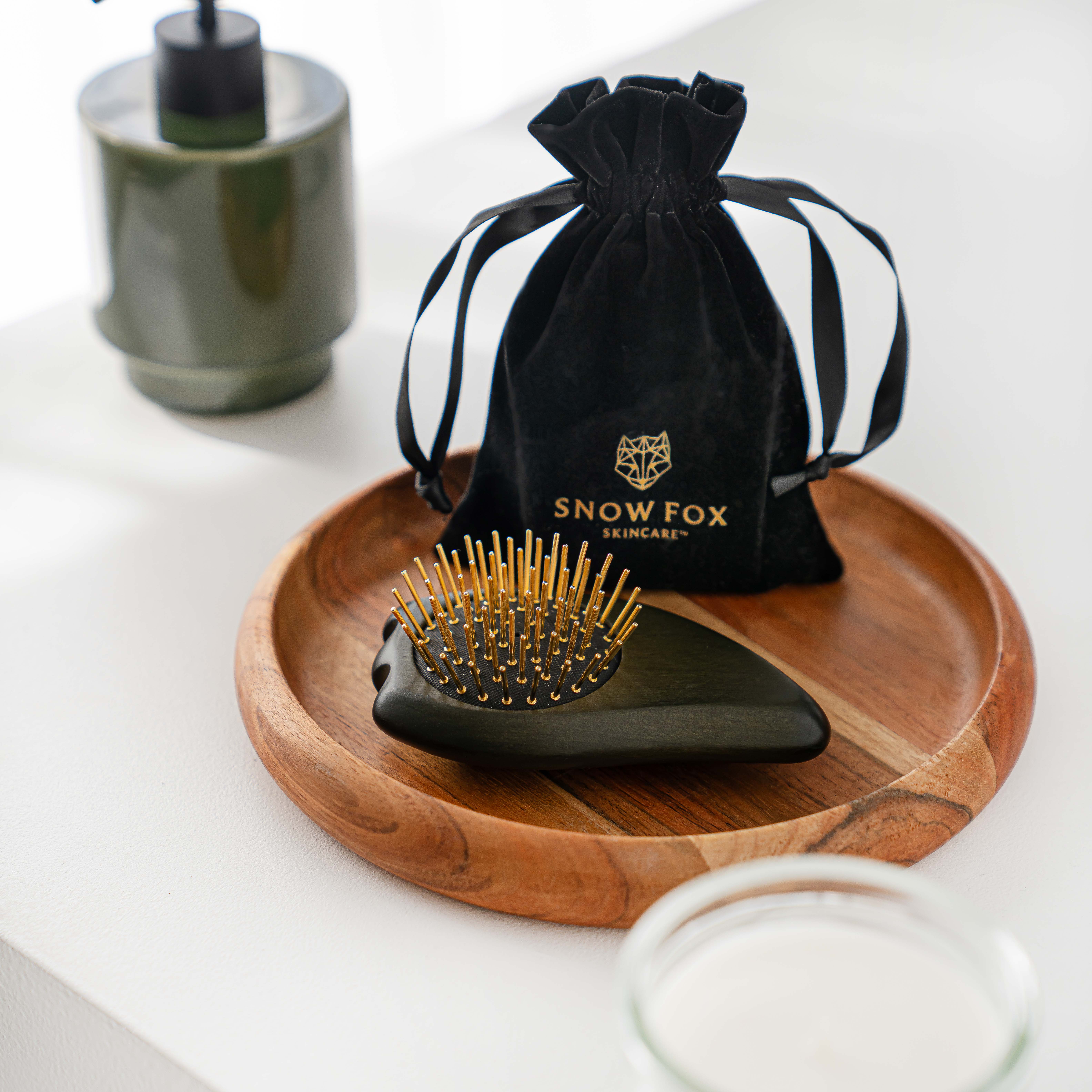 プレミアム FOX カッサ ゴースト ヘアブラシ ブラック