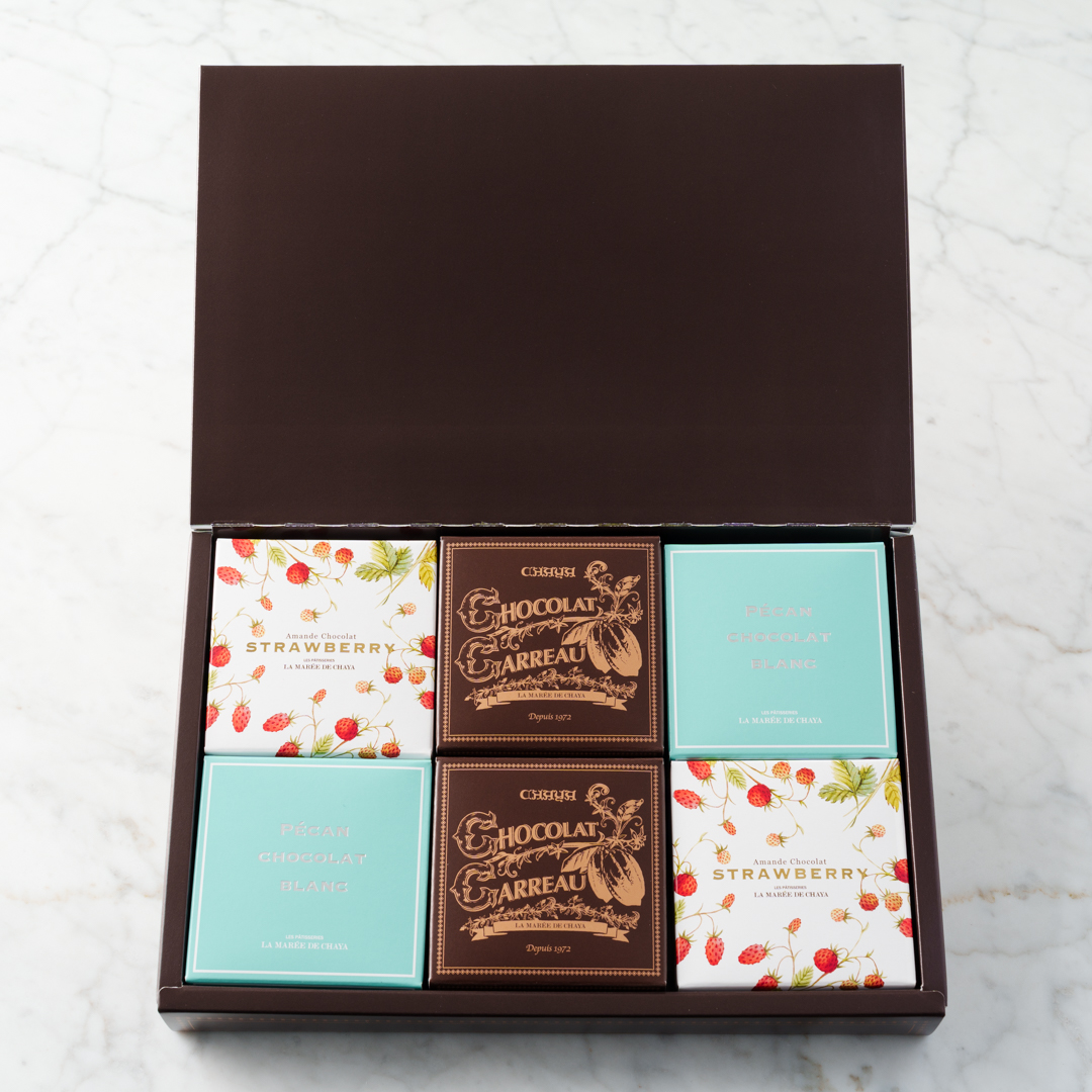 3種のフレーバーが味わえる！ショコラ6個入りアソートセット