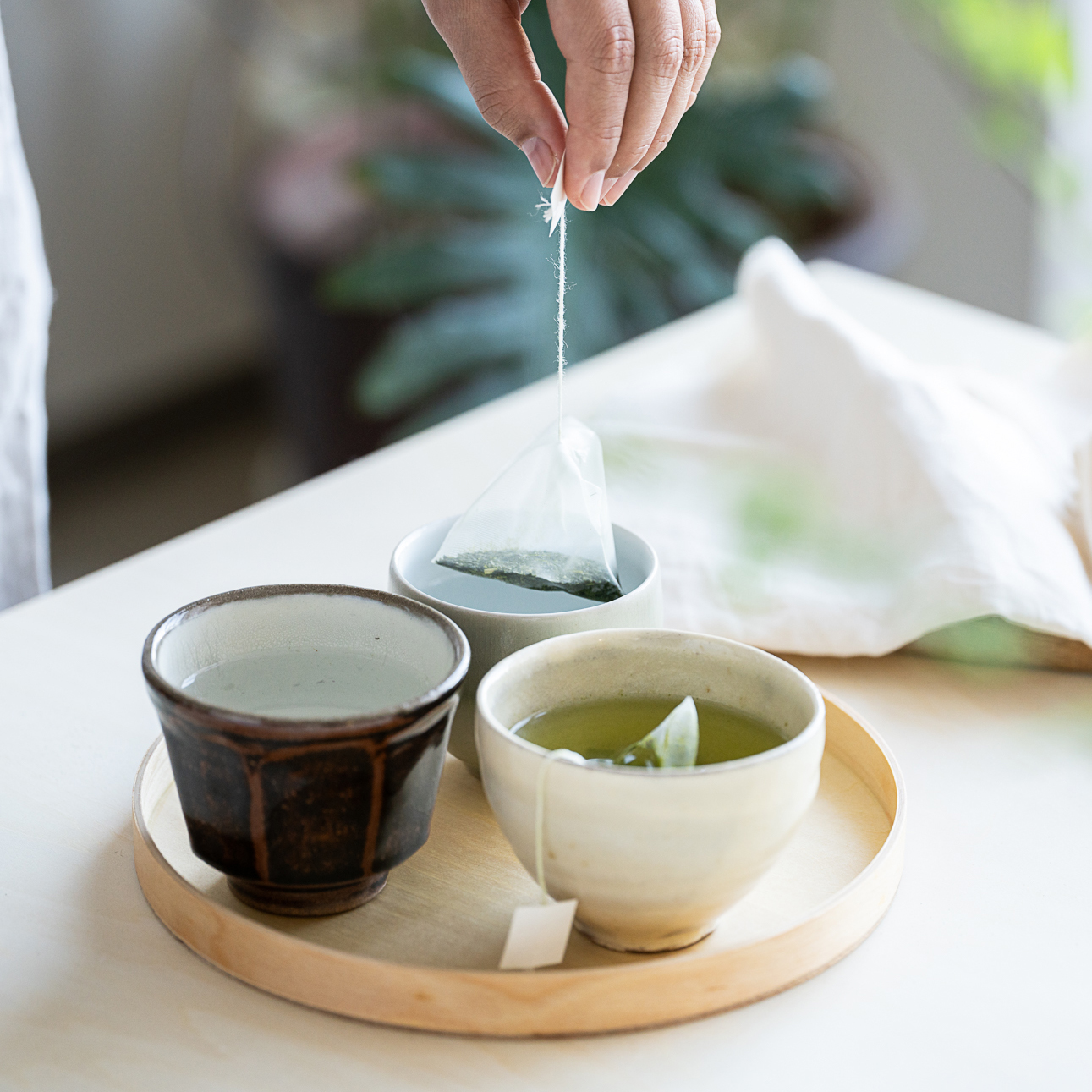 抹茶カステラとさくらとお茶セット