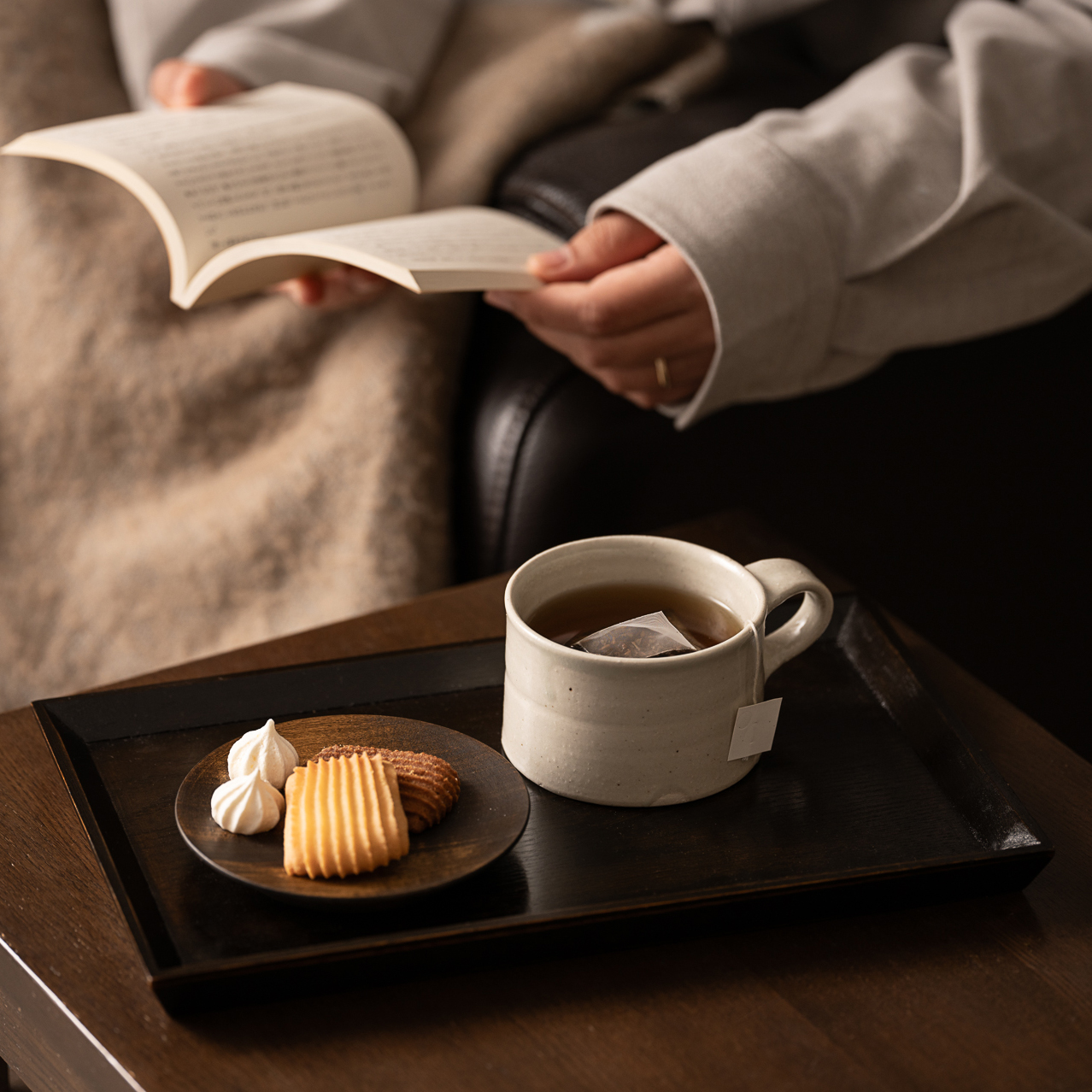 抹茶カステラとさくらとお茶セット