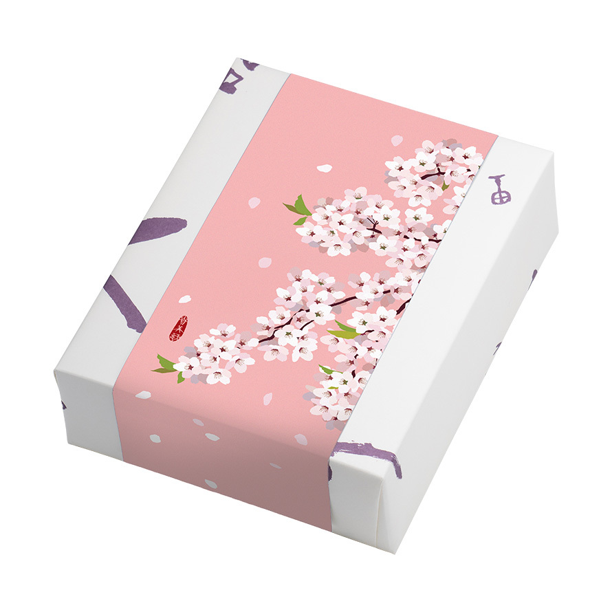ぜんざいとどら焼き　さくらとお茶セット