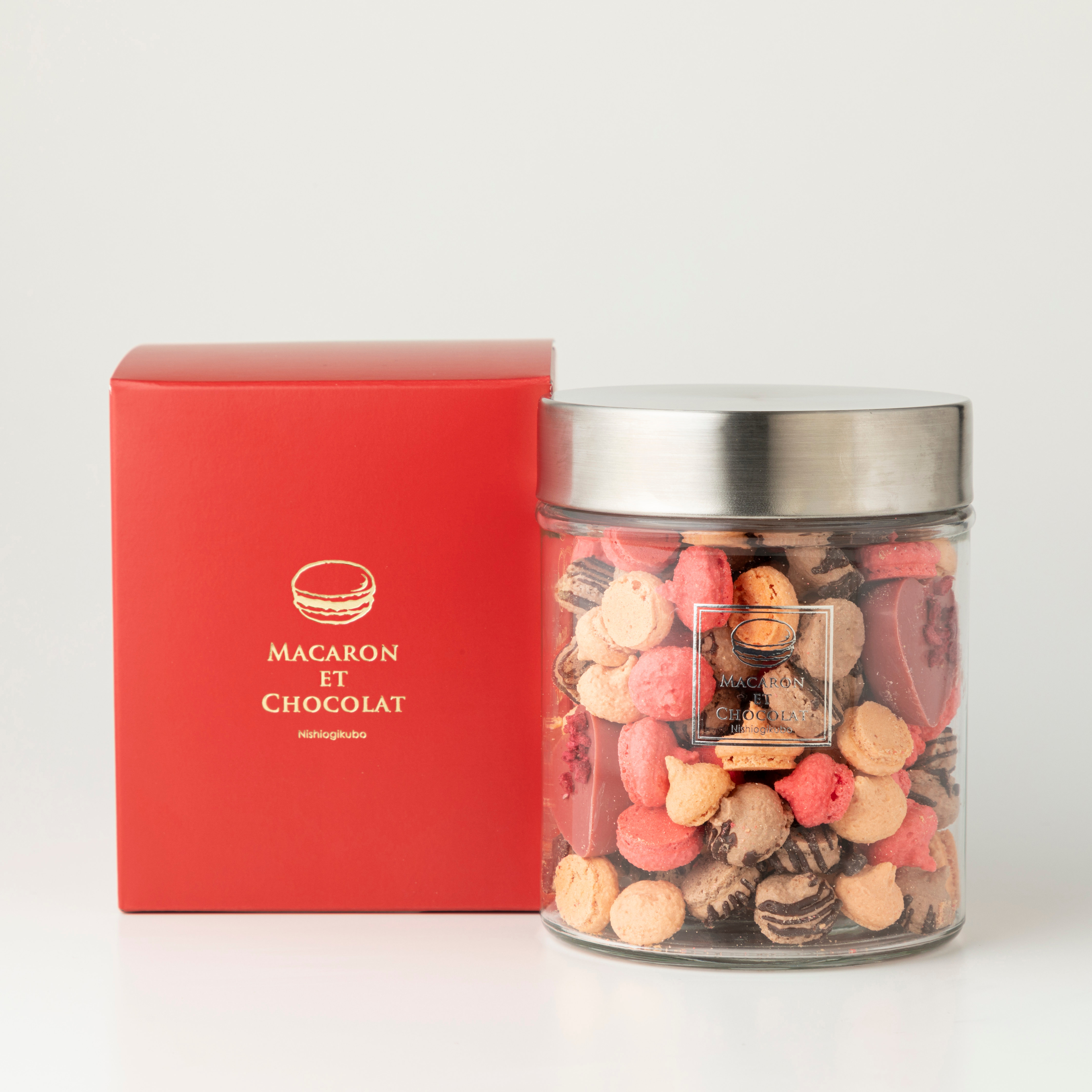 【ショッパー付/バレンタイン限定】マカロンボーロ ショコラ M