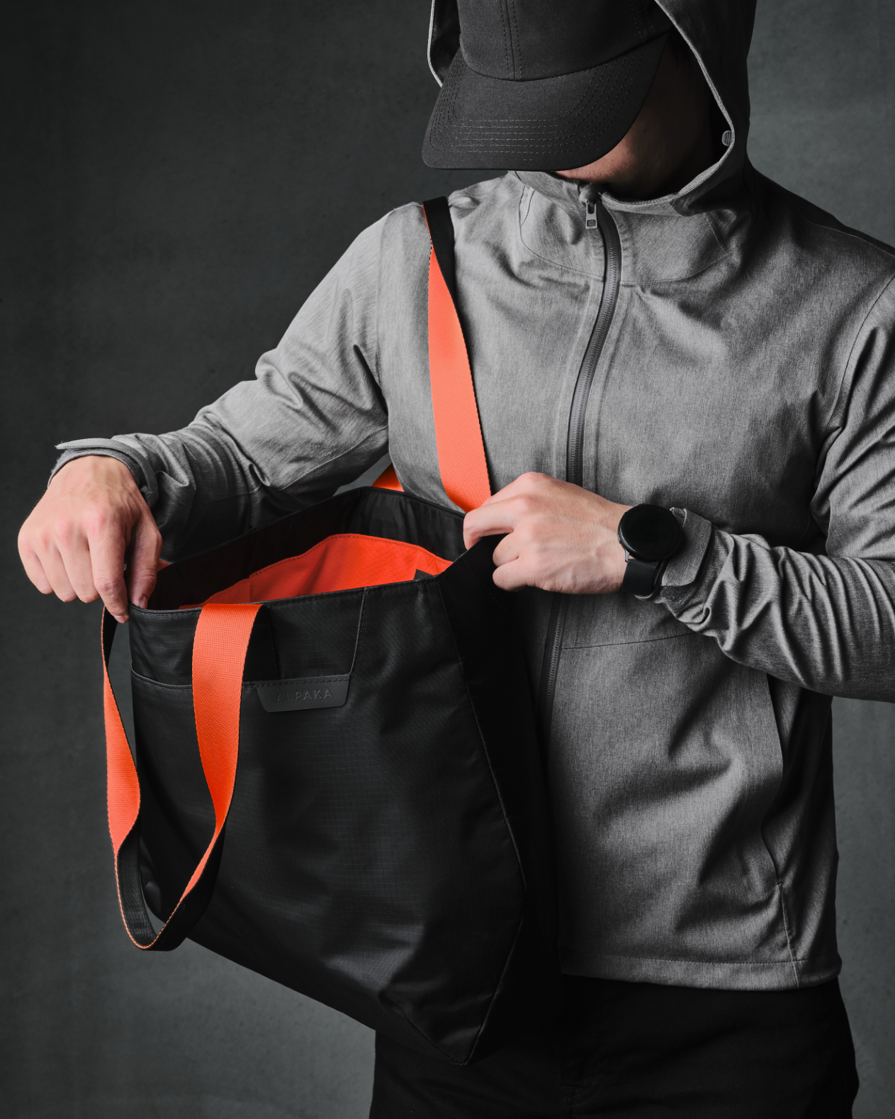 ELEMENTS TOTE ナイロントートバッグ｜A4収納可能