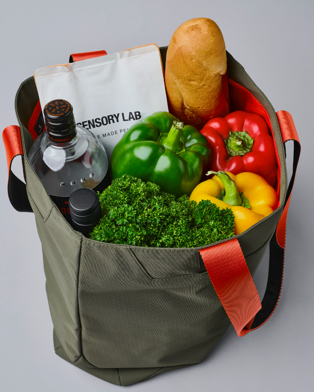 ELEMENTS TOTE ナイロントートバッグ｜A4収納可能