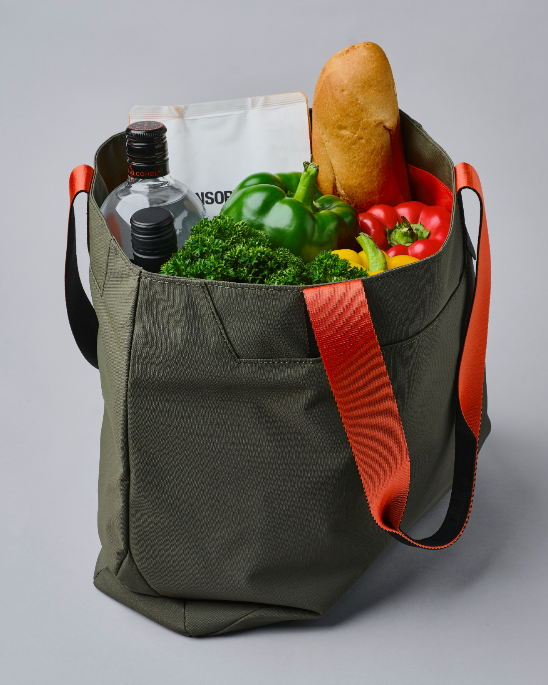 ELEMENTS TOTE ナイロントートバッグ｜A4収納可能