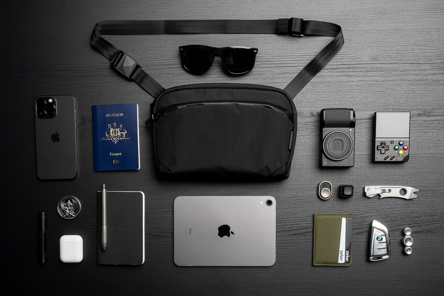 FLIGHT SLING スリングボディバッグ《防水》