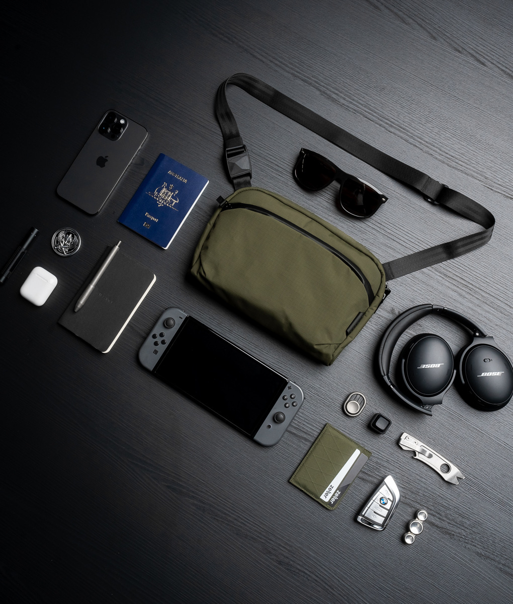 FLIGHT SLING スリングボディバッグ《防水》