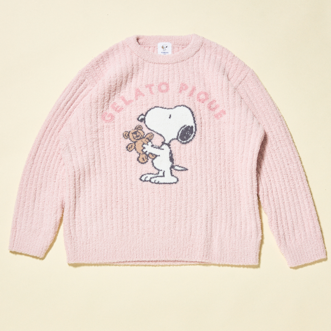 【WOMEN】【PEANUTS】SNOOPY×BEAR JQDプルオーバー＆ロングパンツ