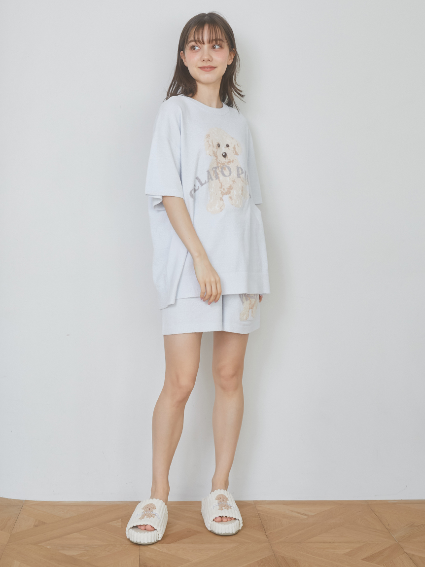 【WOMEN】トイプードルJQDプルオーバー＆ショートパンツ