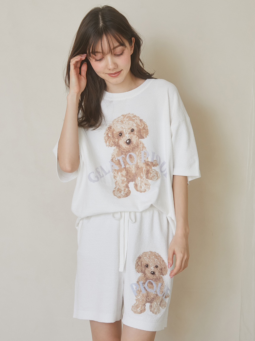 【WOMEN】トイプードルJQDプルオーバー＆ショートパンツ