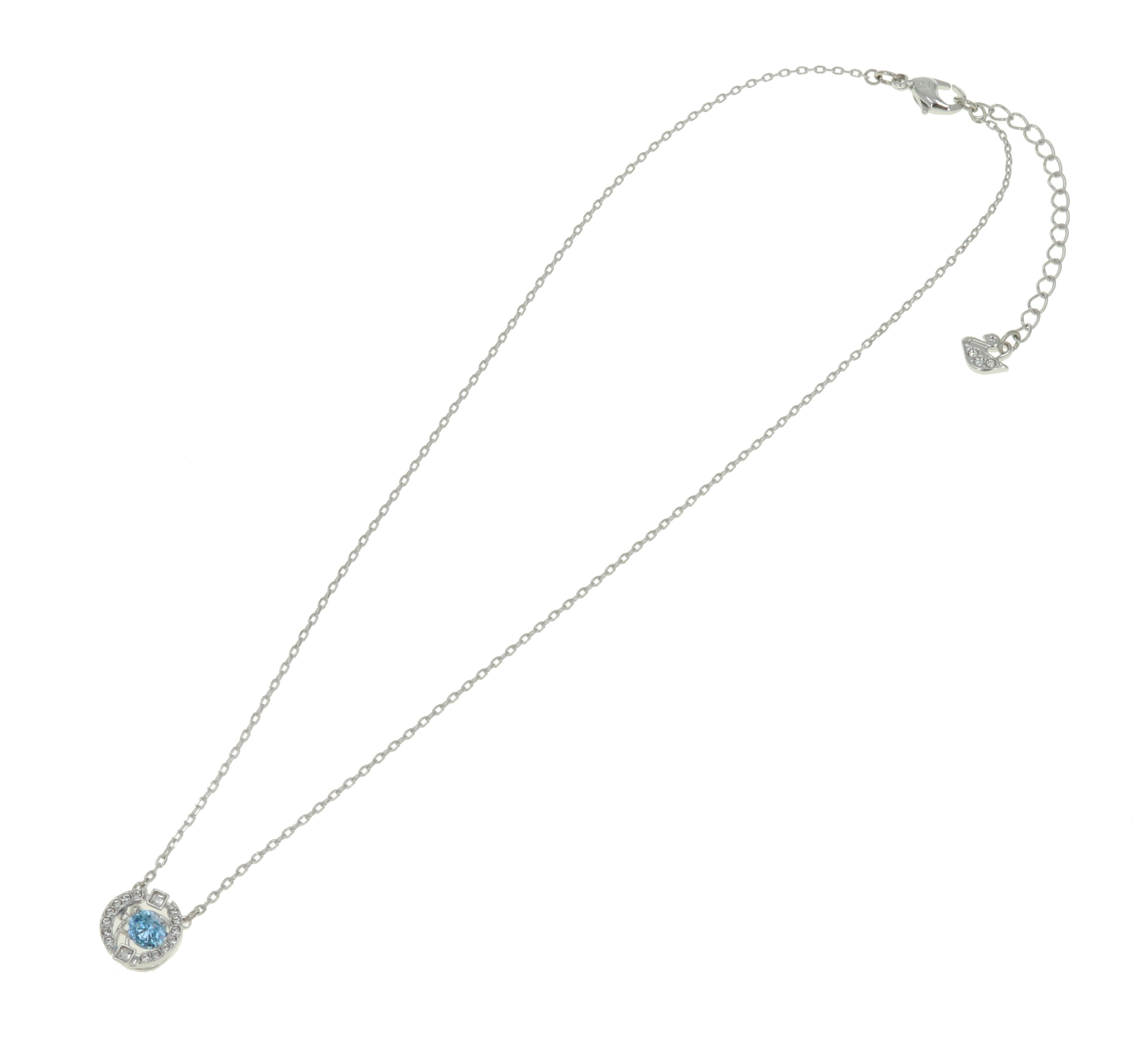 Una スパークリングダンスラウンドカットネックレス