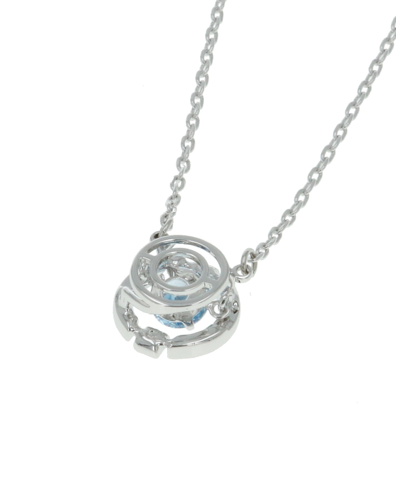 Una スパークリングダンスラウンドカットネックレス