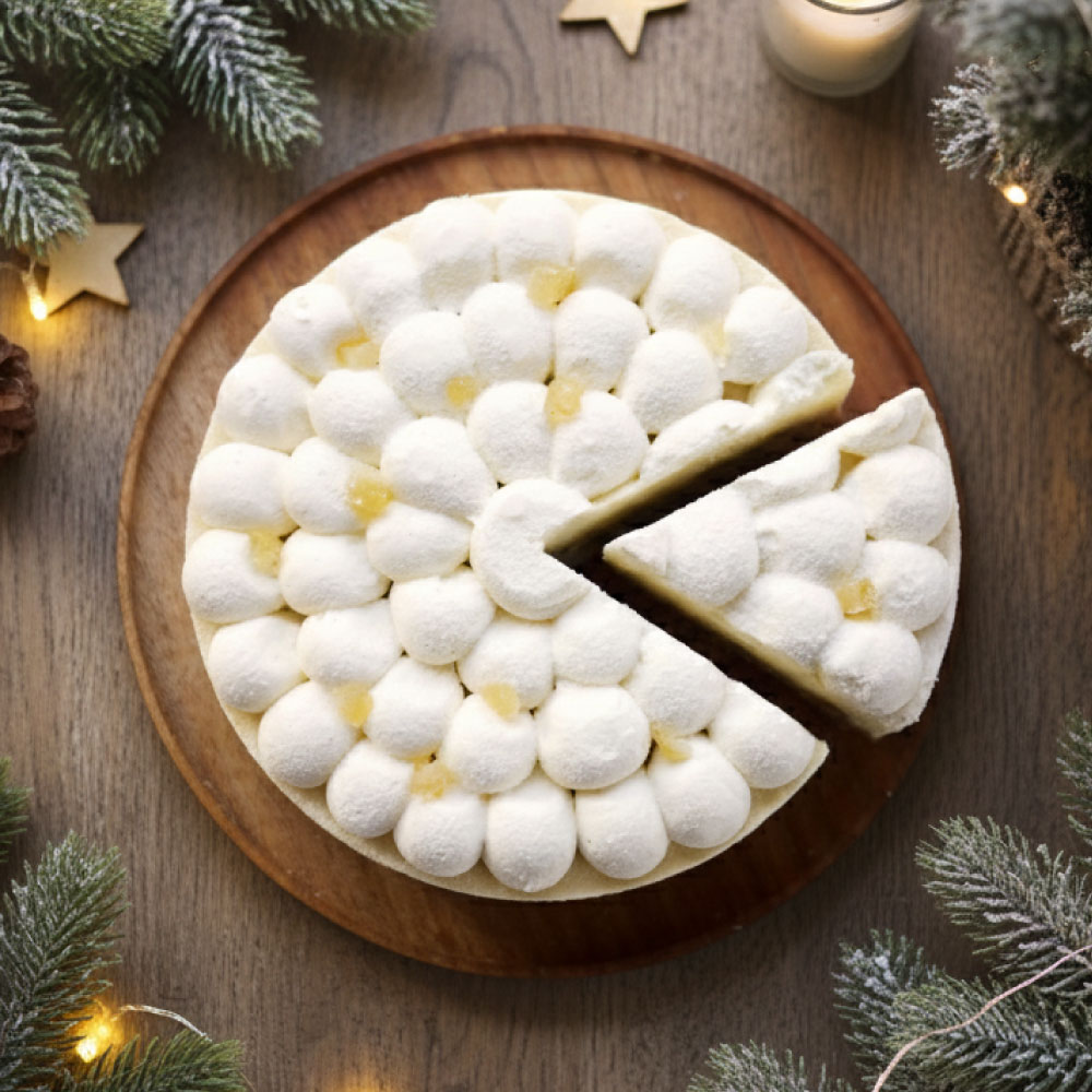 【クリスマス限定】オイモ ふわとろチーズケーキ 5号ホール