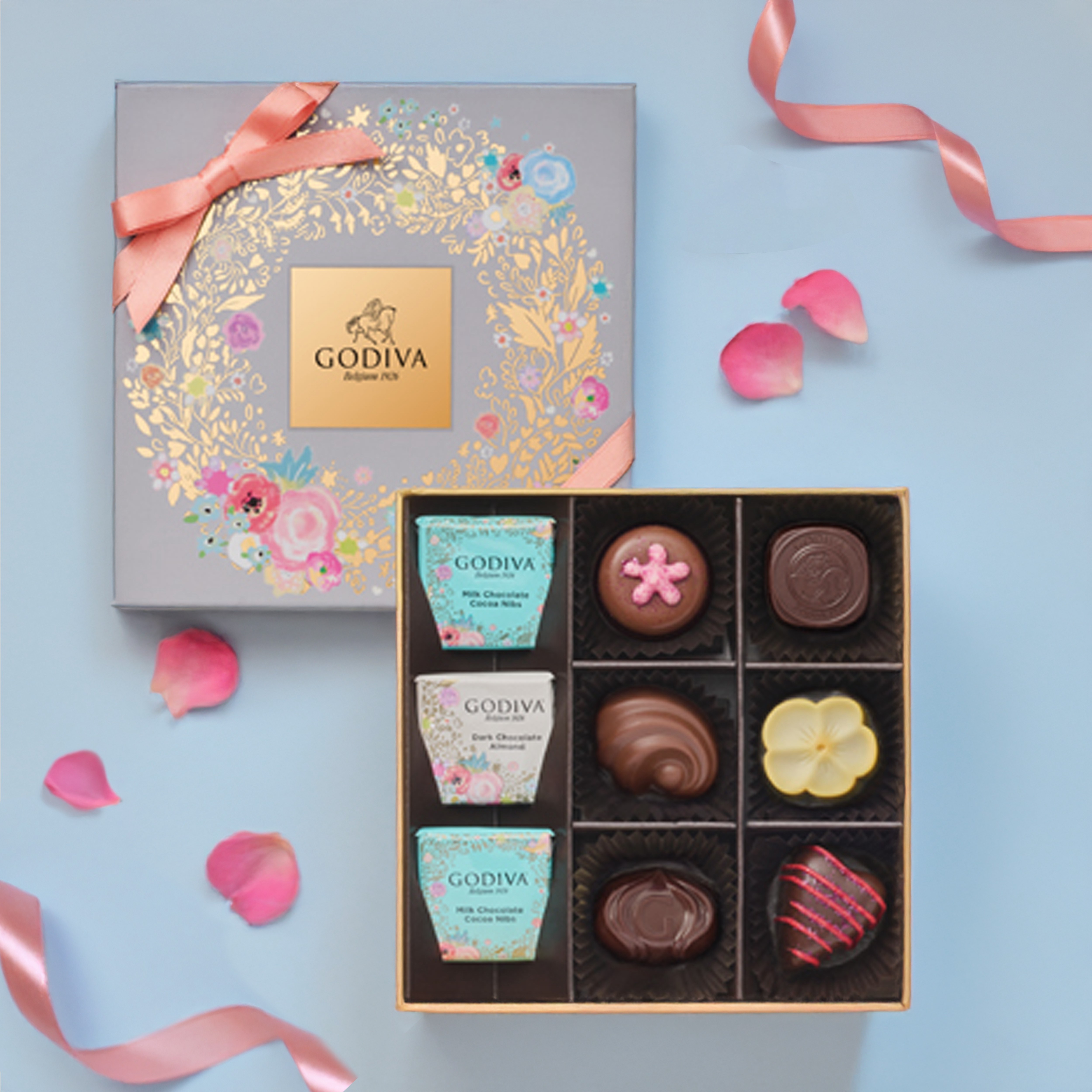 ブーケ ド ゴディバ アソートメント 9粒入 | GODIVA（ゴディバ）の 