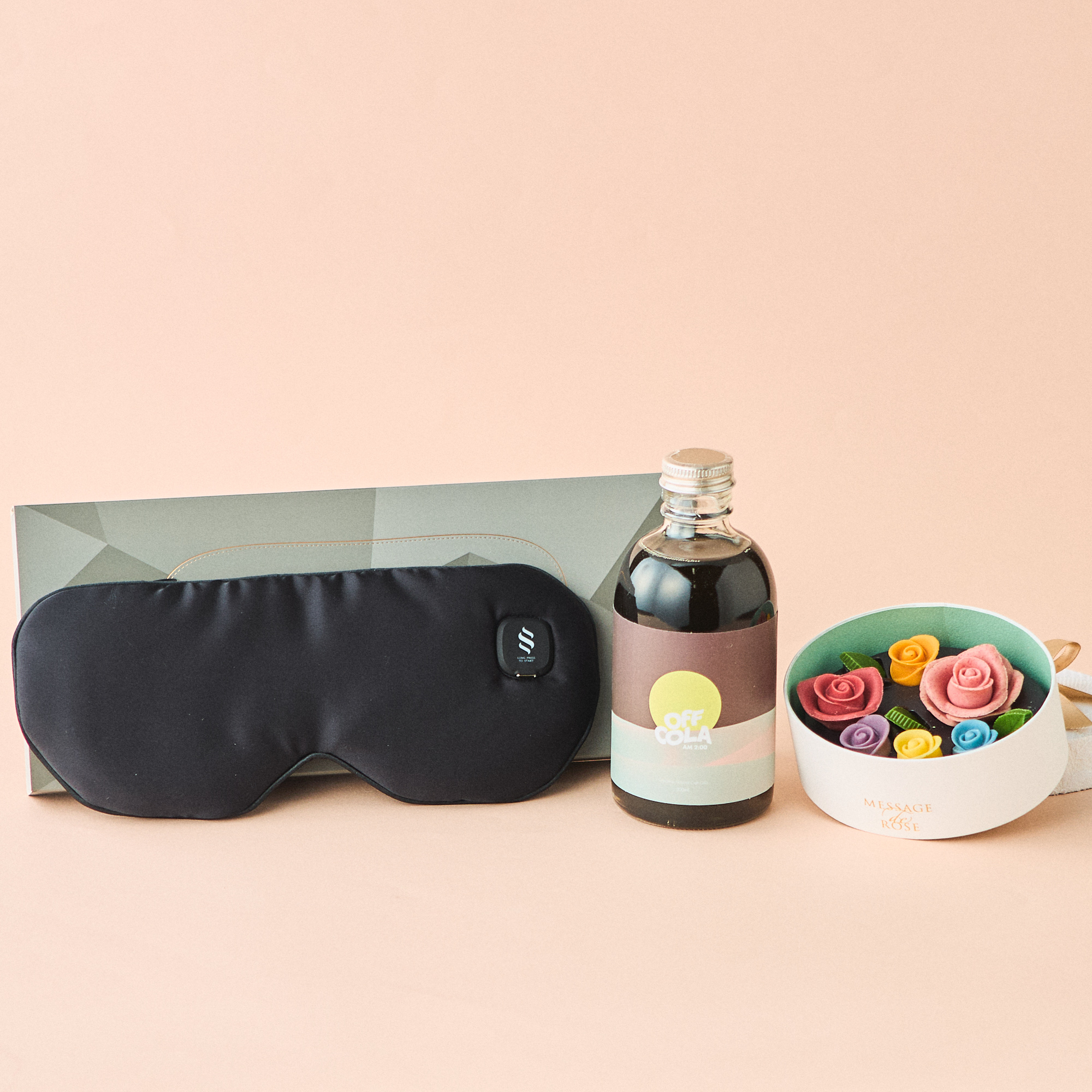 夜の癒し時間/ホットアイマスク＆クラフトコーラ＆チョコセット