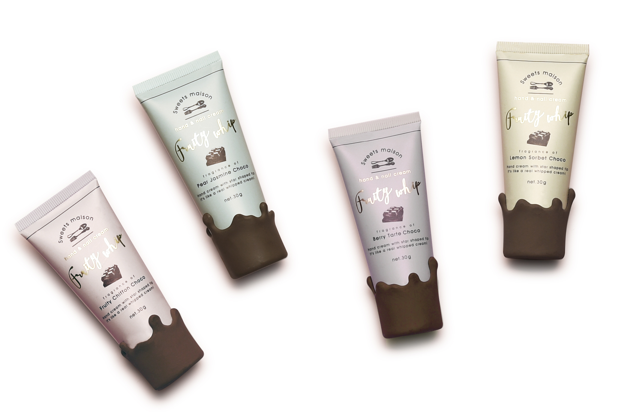 【ギフトBOX付】スイーツモチーフのボディケアグッズセット