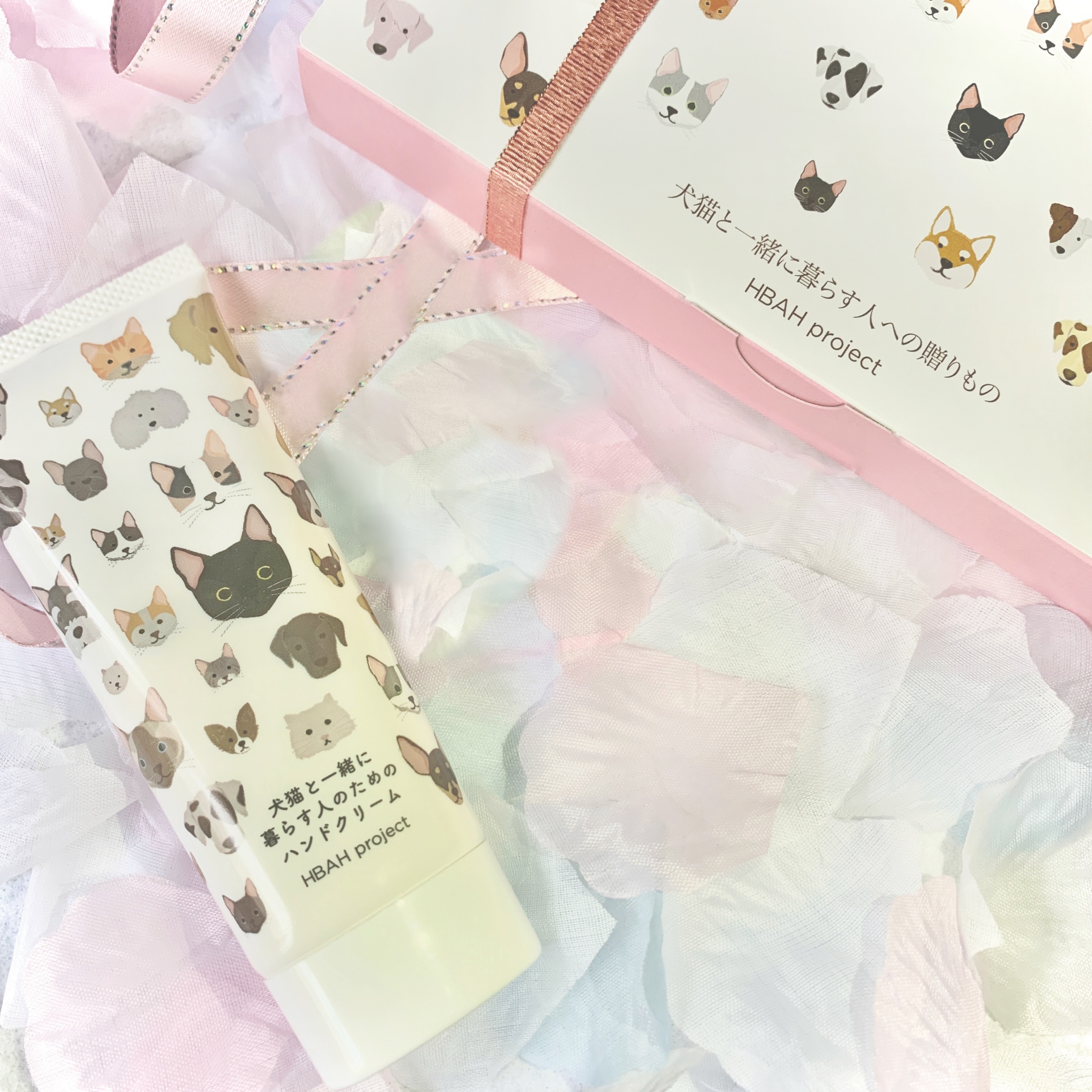 【BOX付/犬猫好きの方へ】CACAOCATと犬猫と暮らす人のためのハンドクリーム