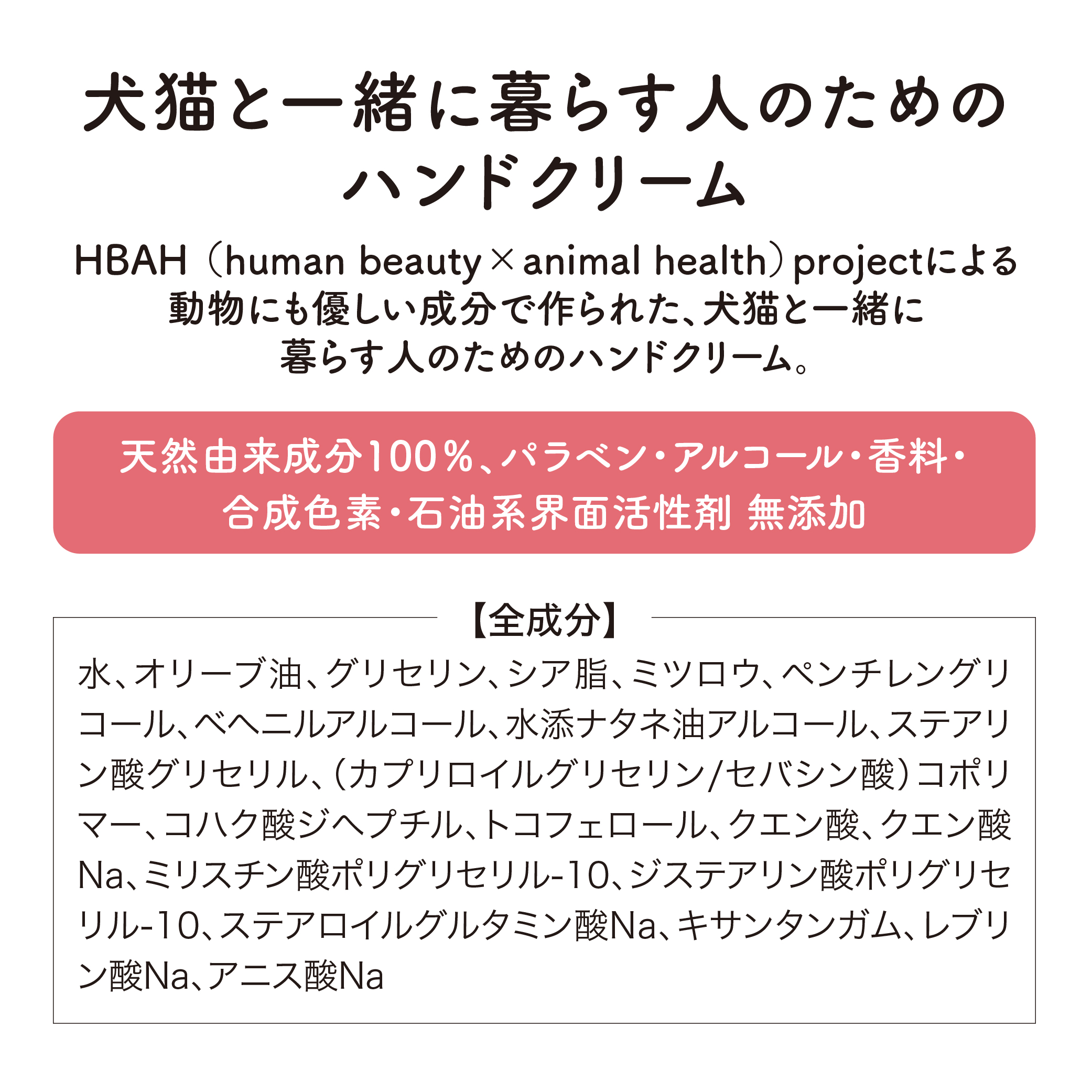 【BOX付/犬猫好きの方へ】CACAOCATと犬猫と暮らす人のためのハンドクリーム