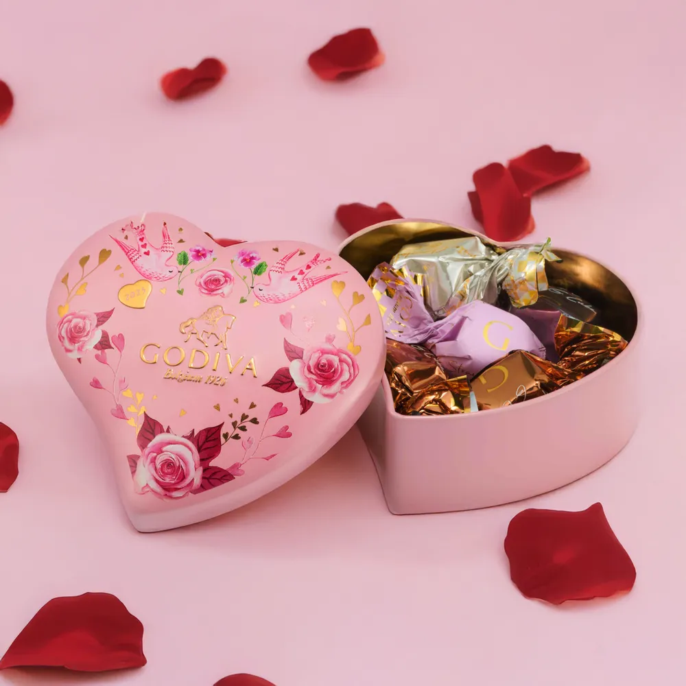 【写真BOX付き】ゴディバ＆一粒ネックレスセット